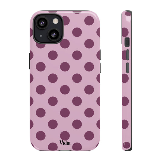 Berry polka dot