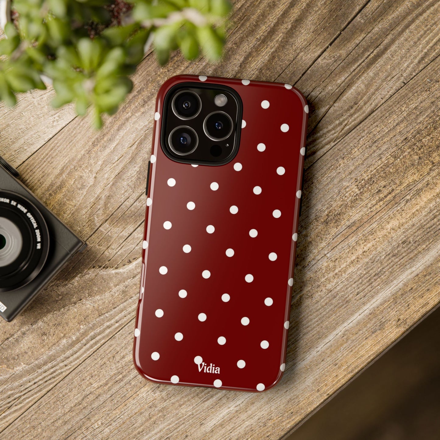 Cherry polka dot