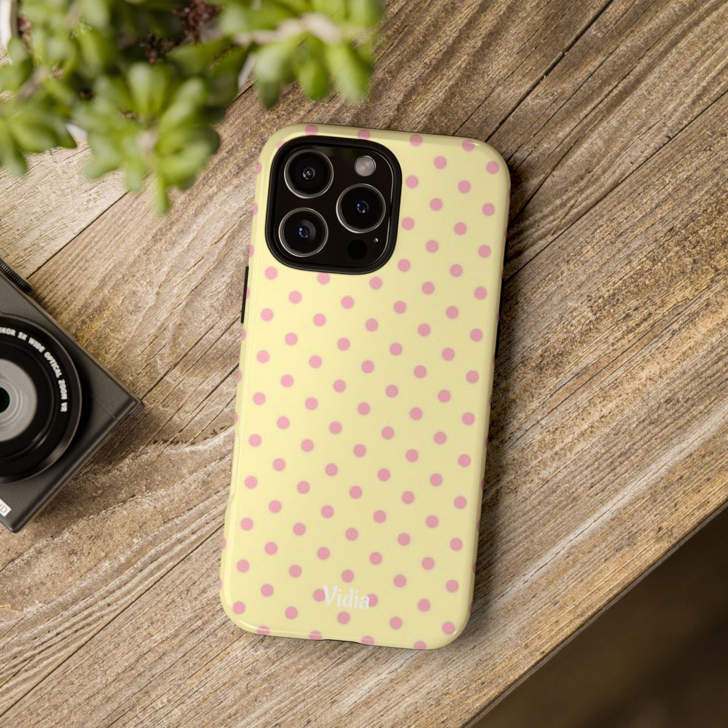 Lemon polka dot