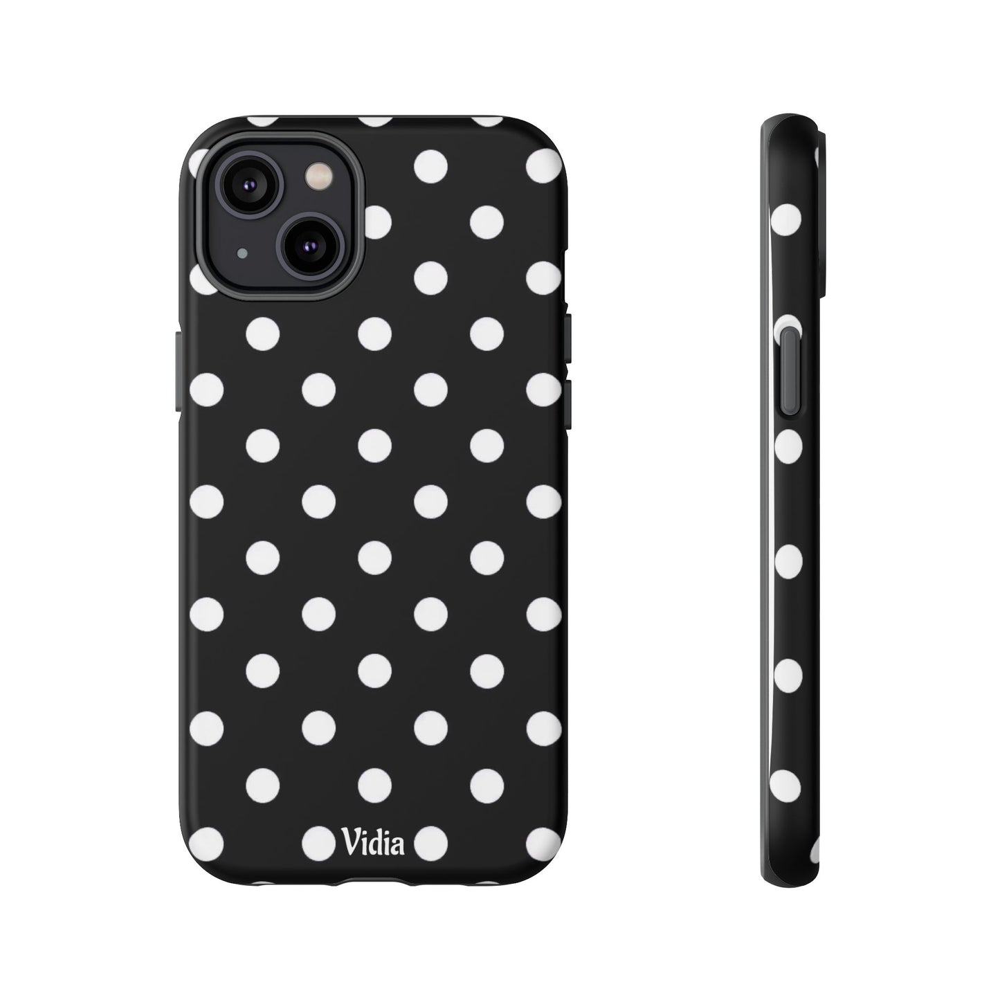 Black & White polka dot