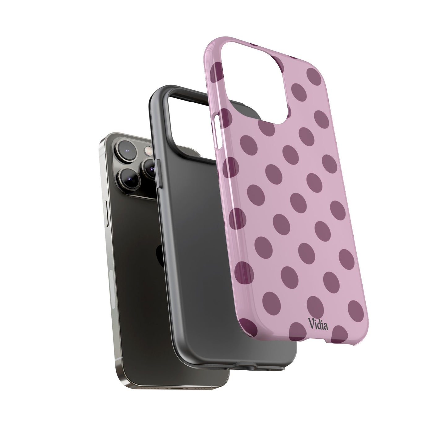 Berry polka dot