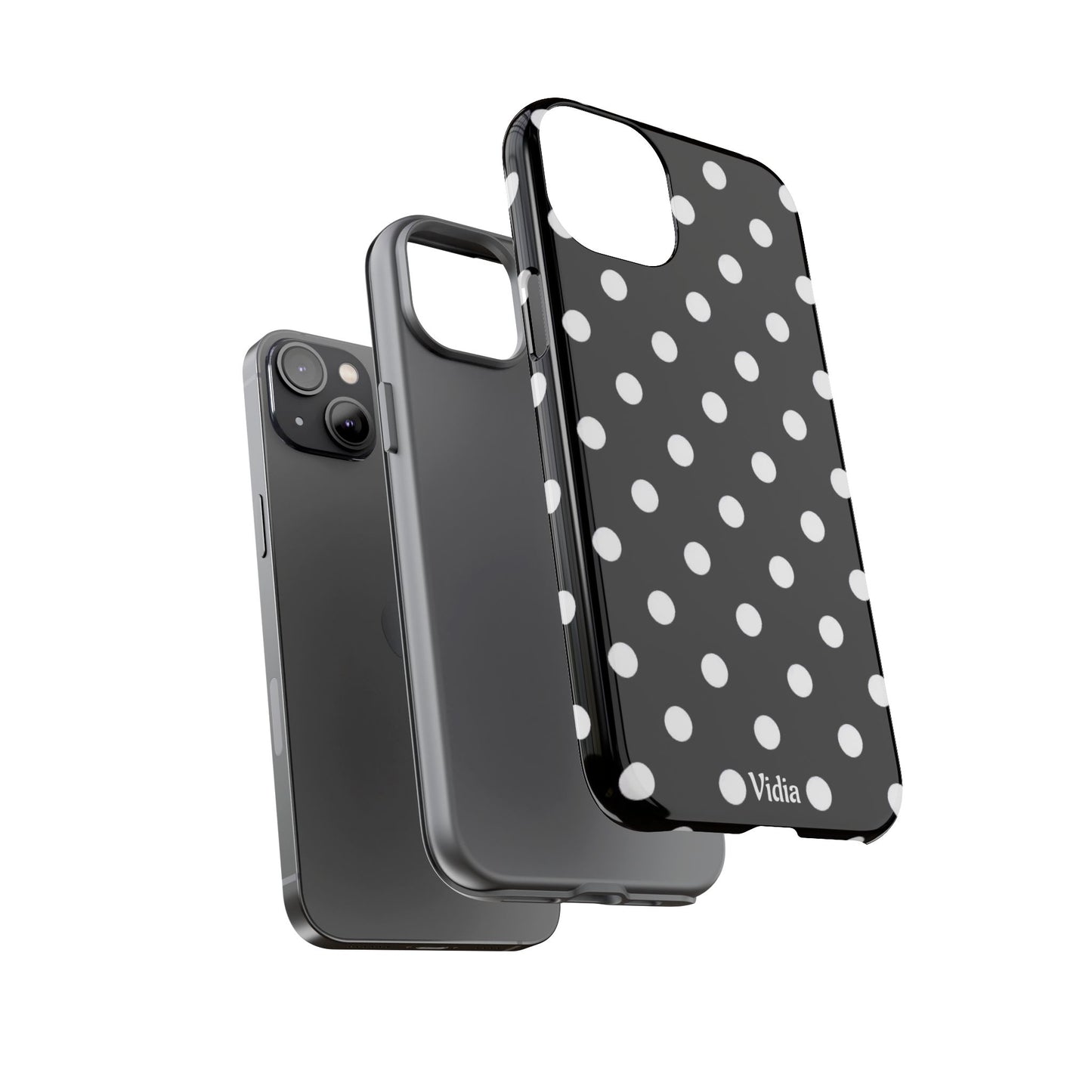 Black & White polka dot