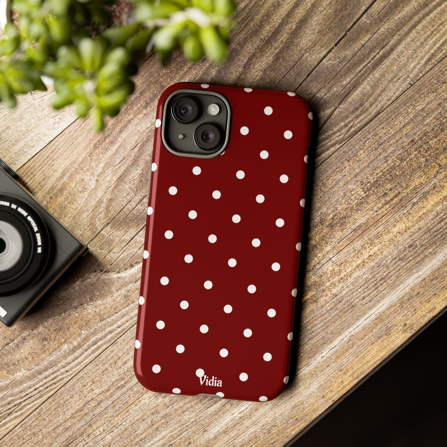 Cherry polka dot