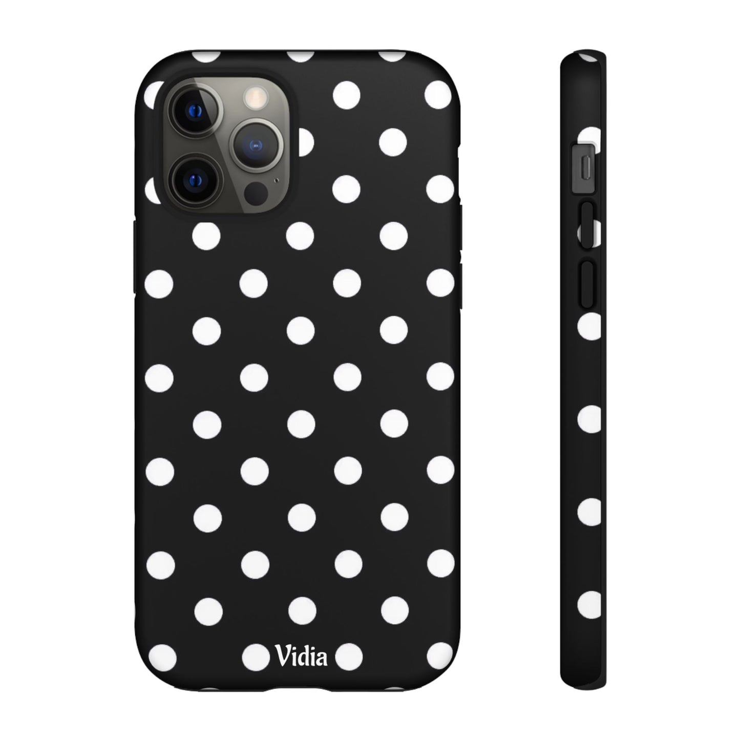 Black & White polka dot