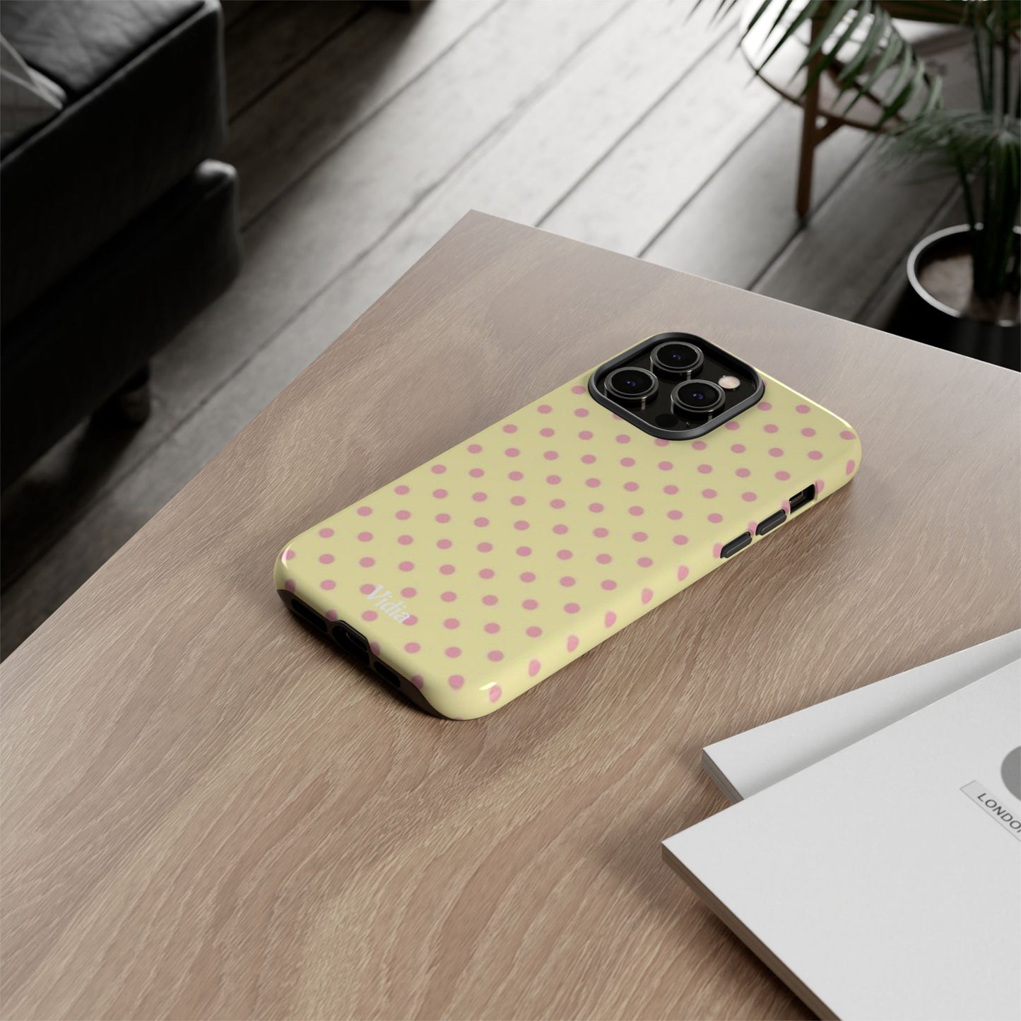 Lemon polka dot