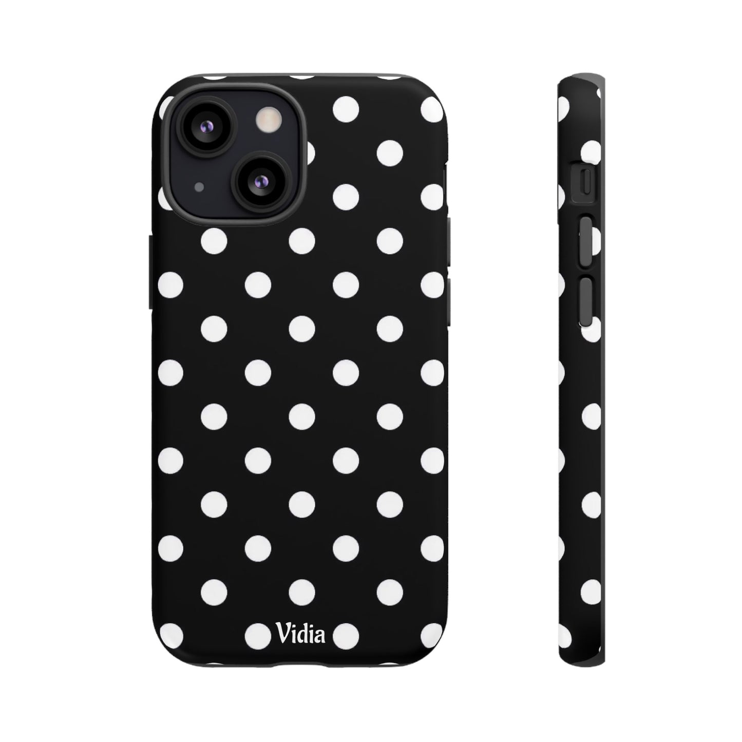 Black & White polka dot