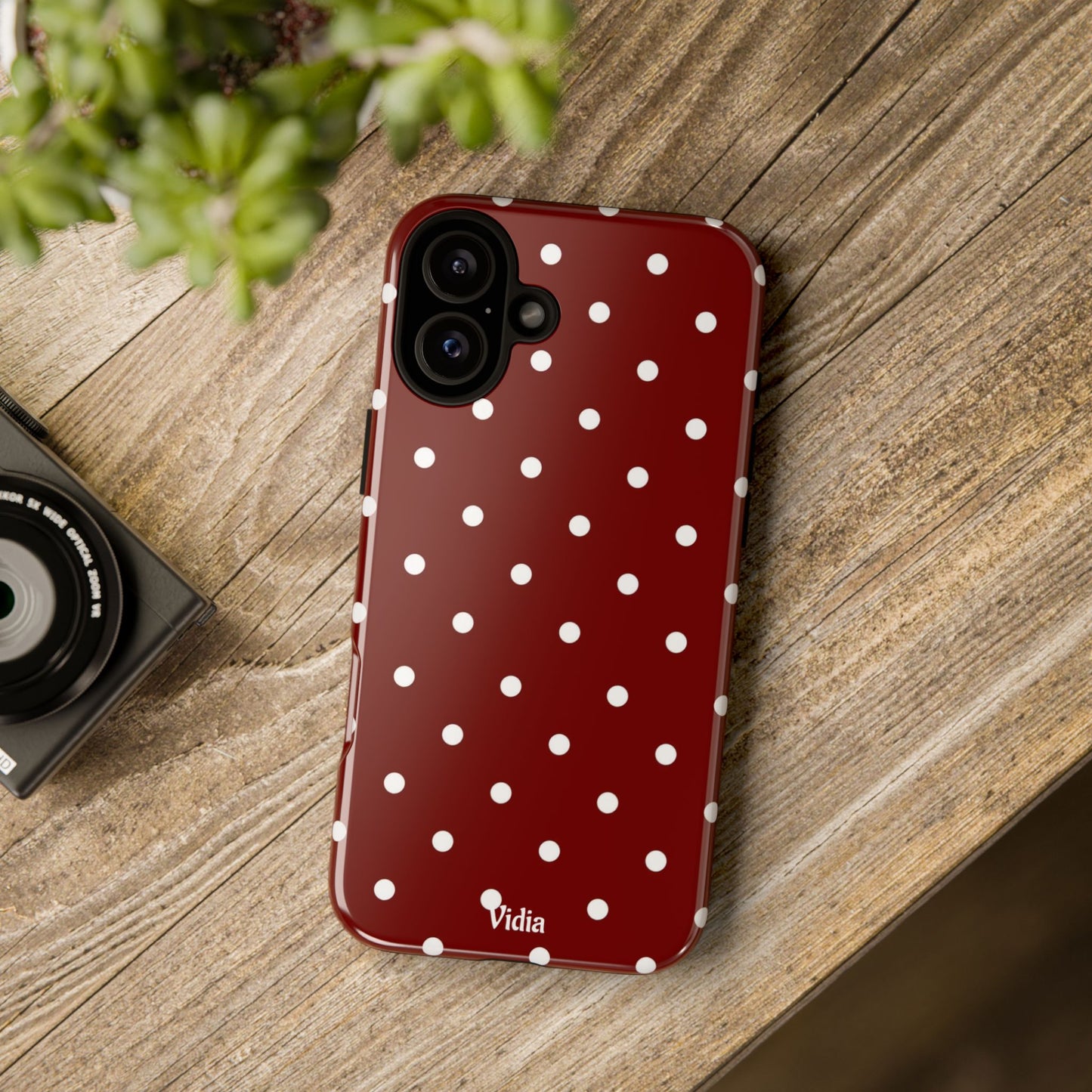 Cherry polka dot
