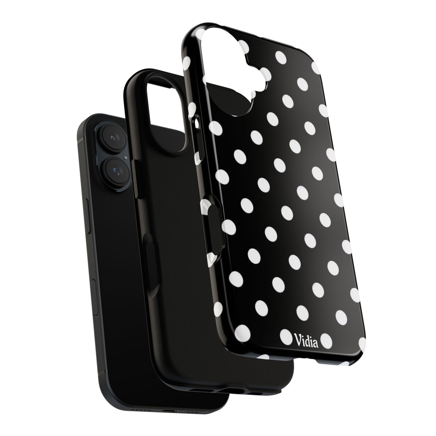 Black & White polka dot