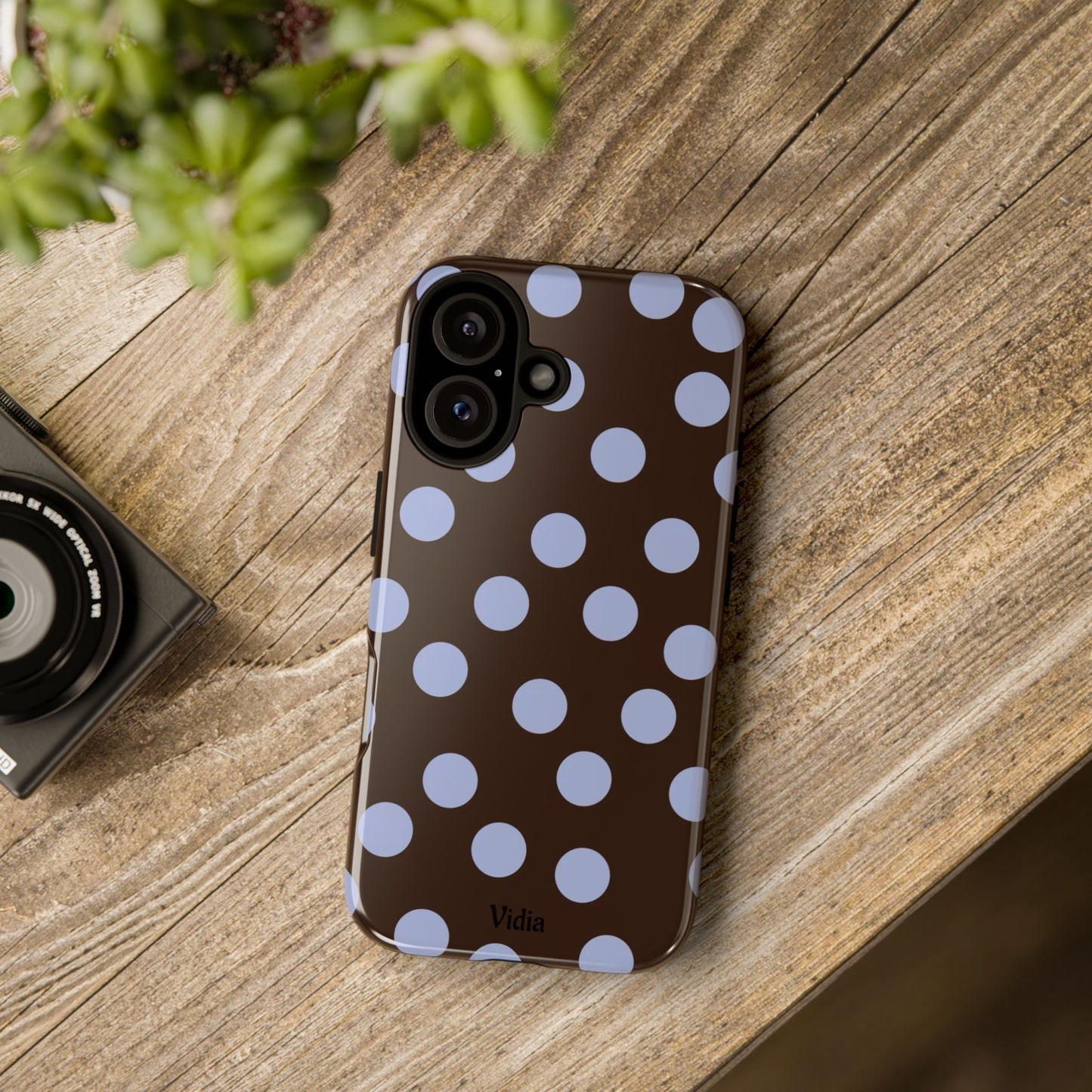 Chocolate polka dot