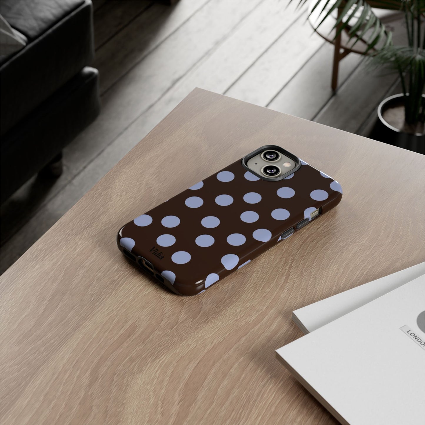 Chocolate polka dot