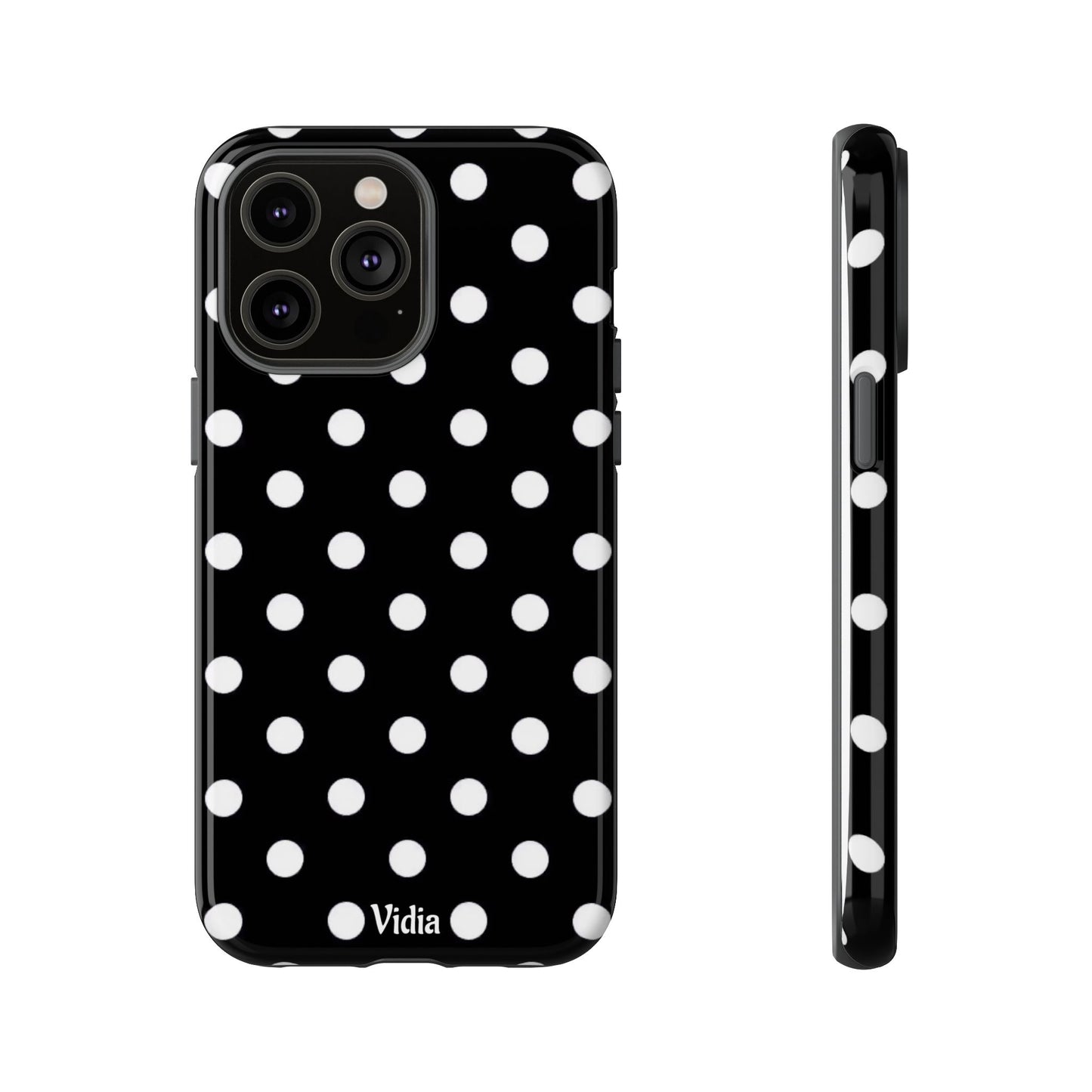 Black & White polka dot
