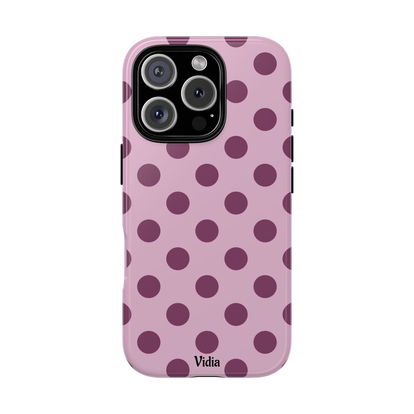 Berry polka dot