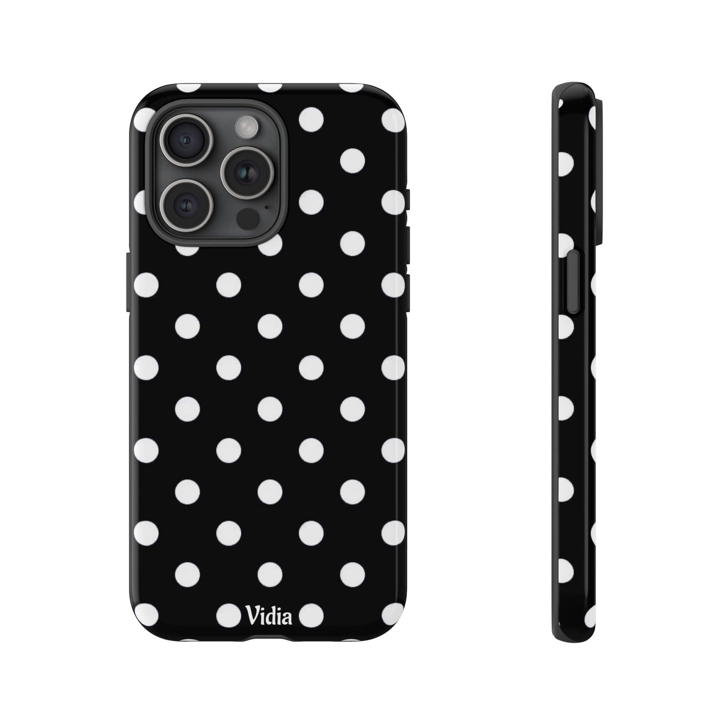 Black & White polka dot