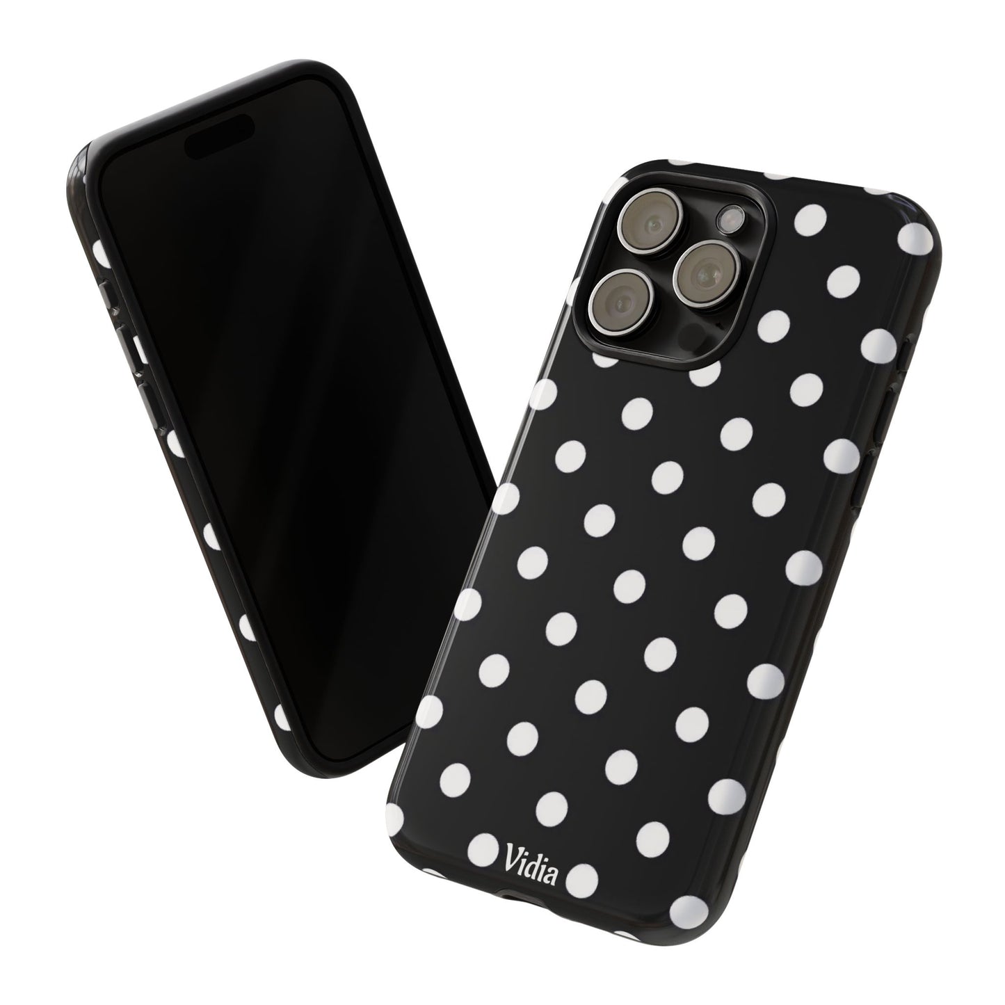 Black & White polka dot