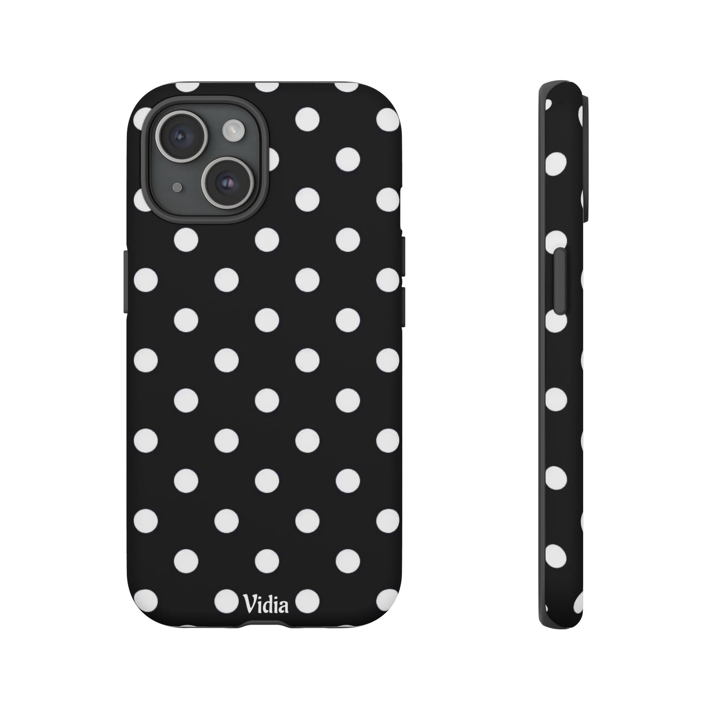 Black & White polka dot