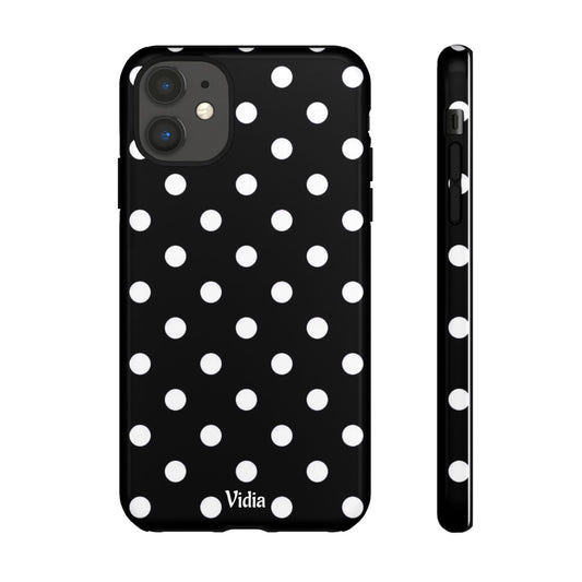 Black & White polka dot