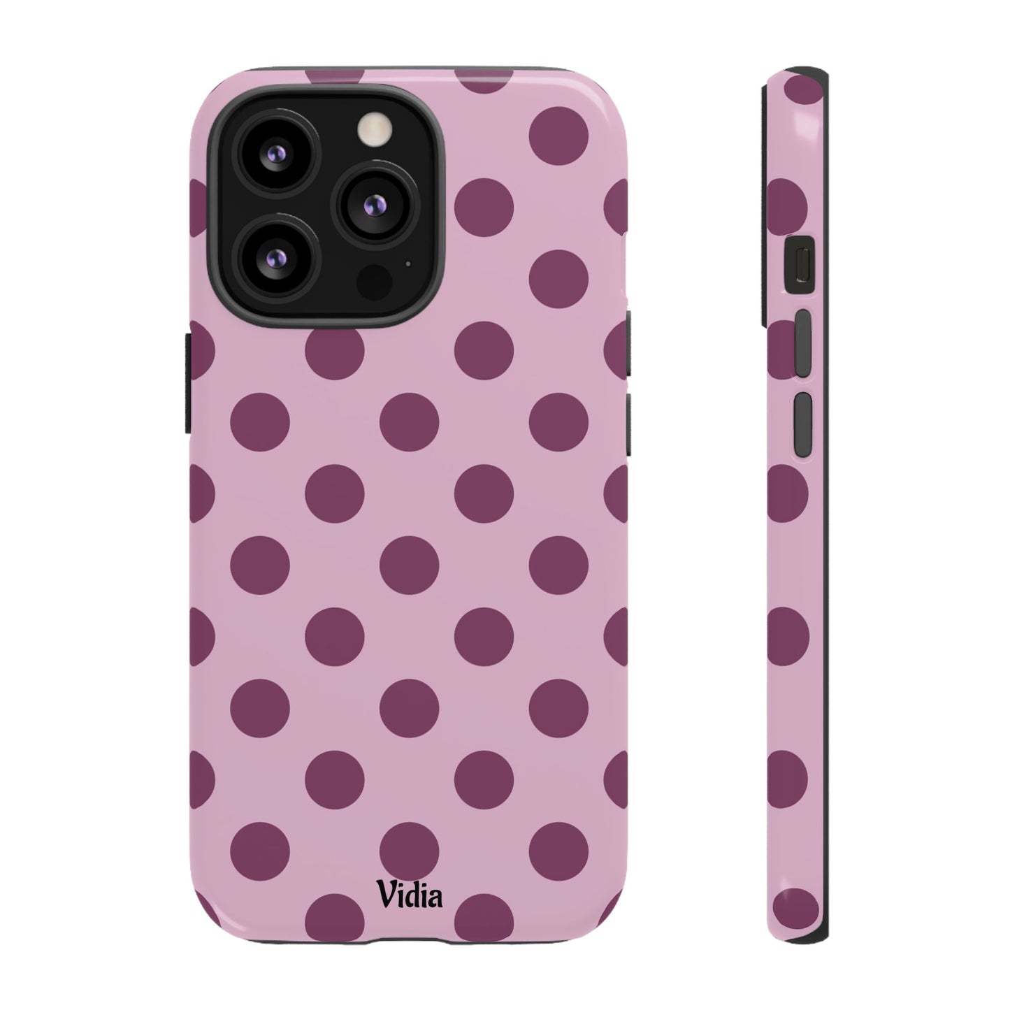 Berry polka dot