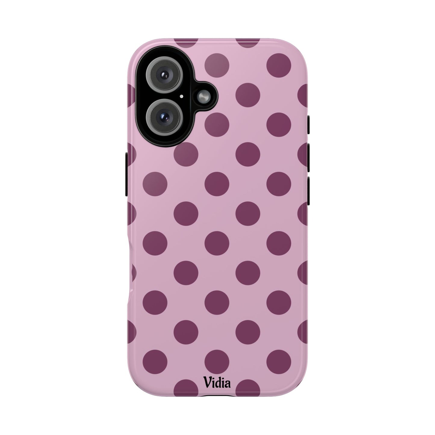 Berry polka dot