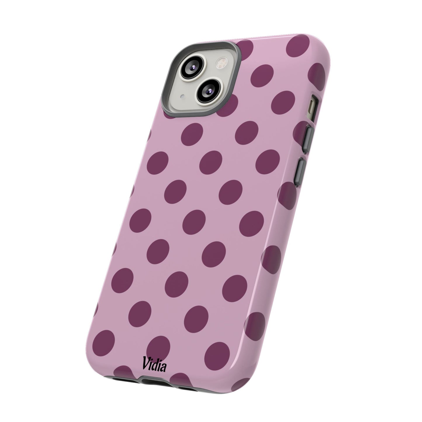 Berry polka dot
