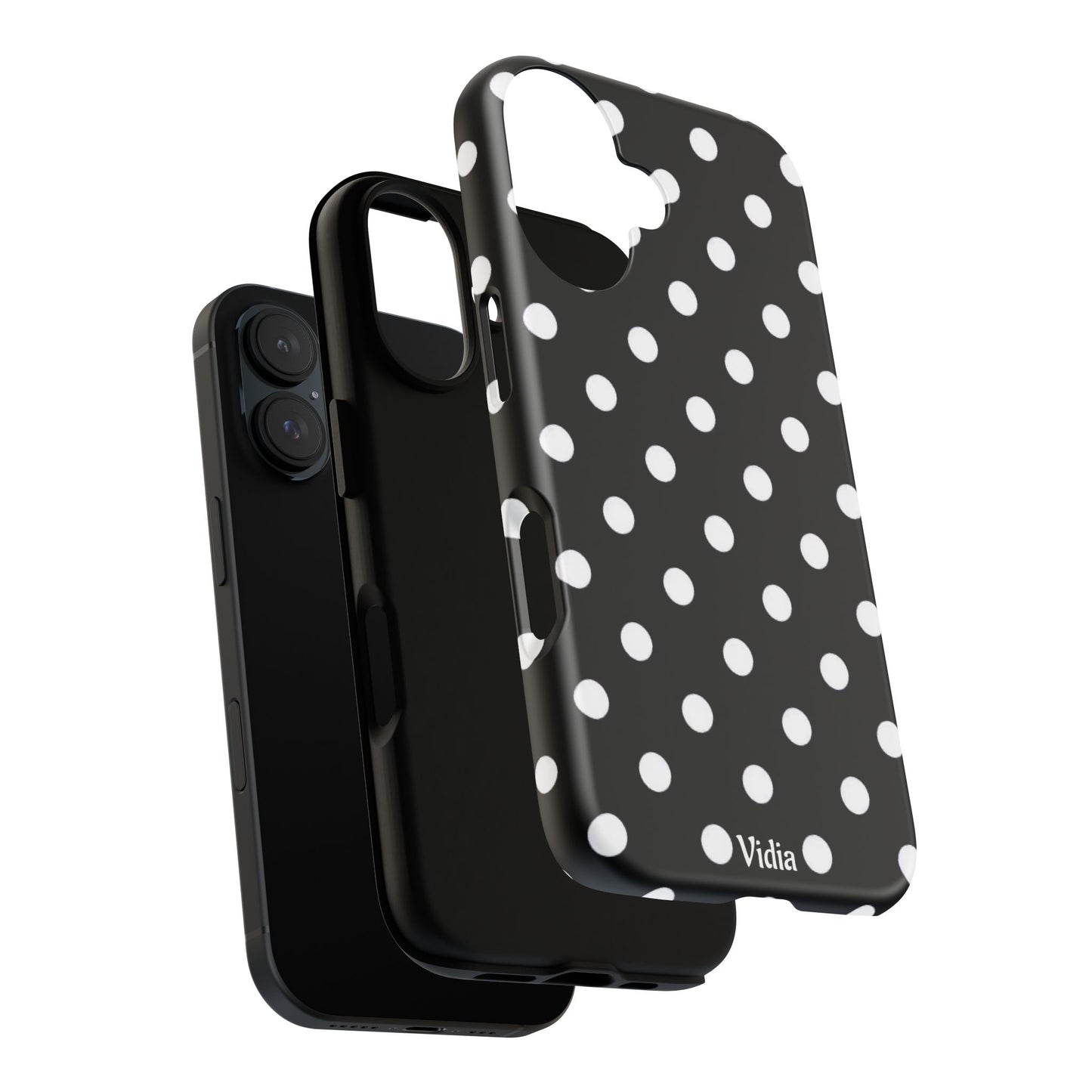 Black & White polka dot