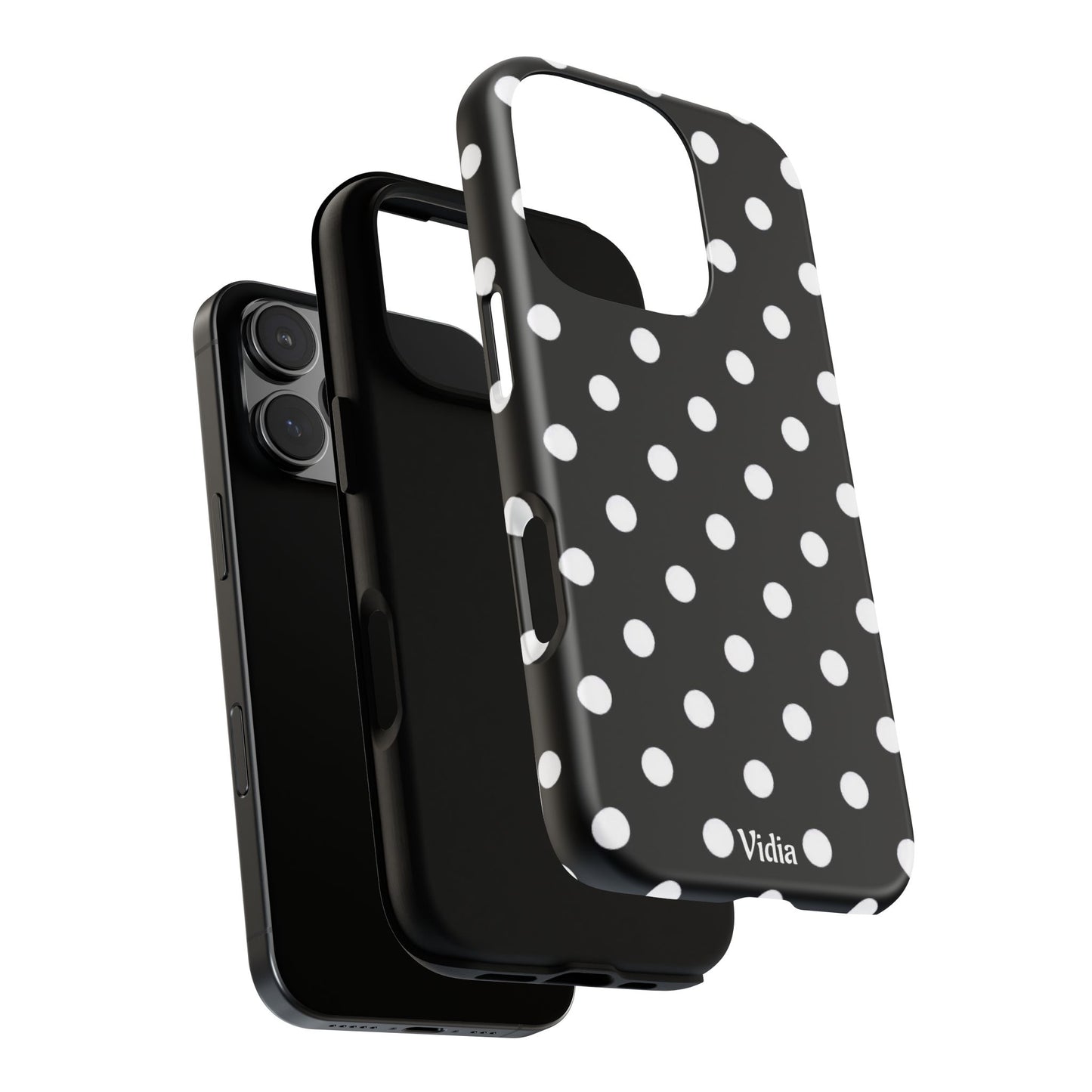 Black & White polka dot