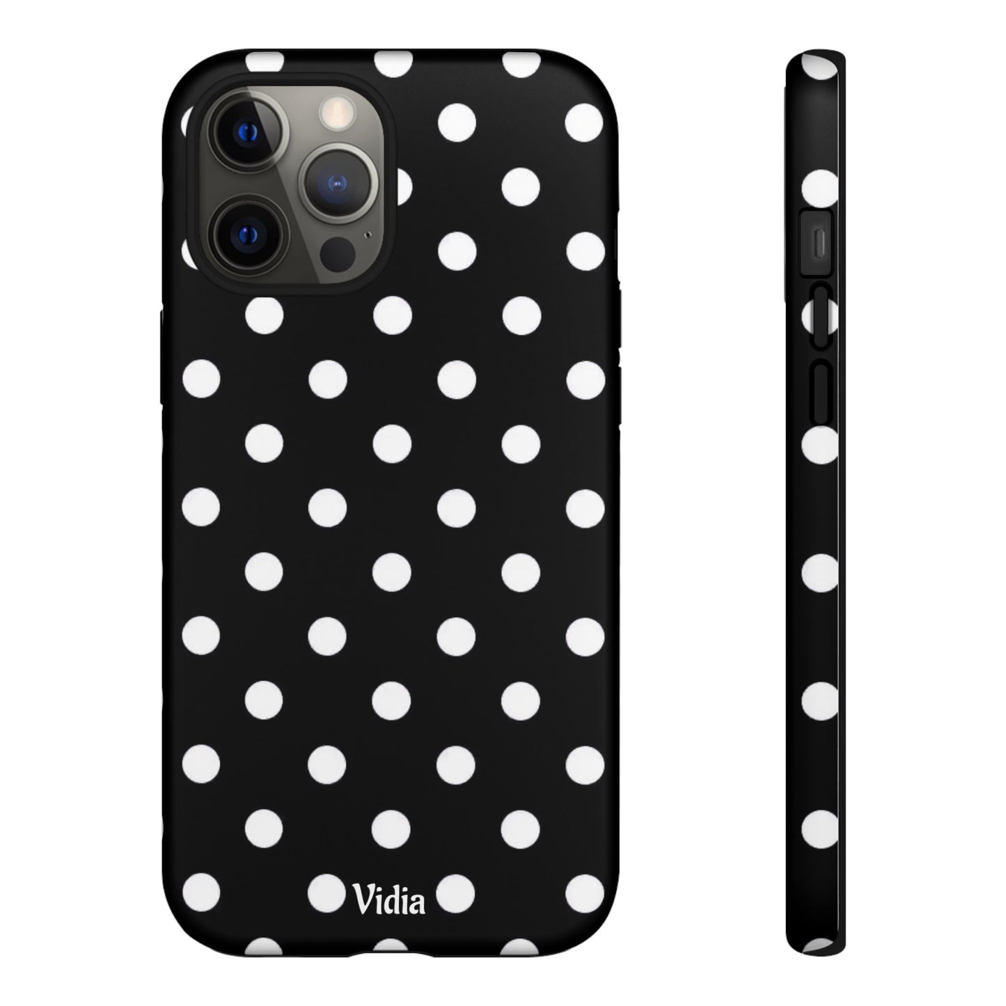 Black & White polka dot