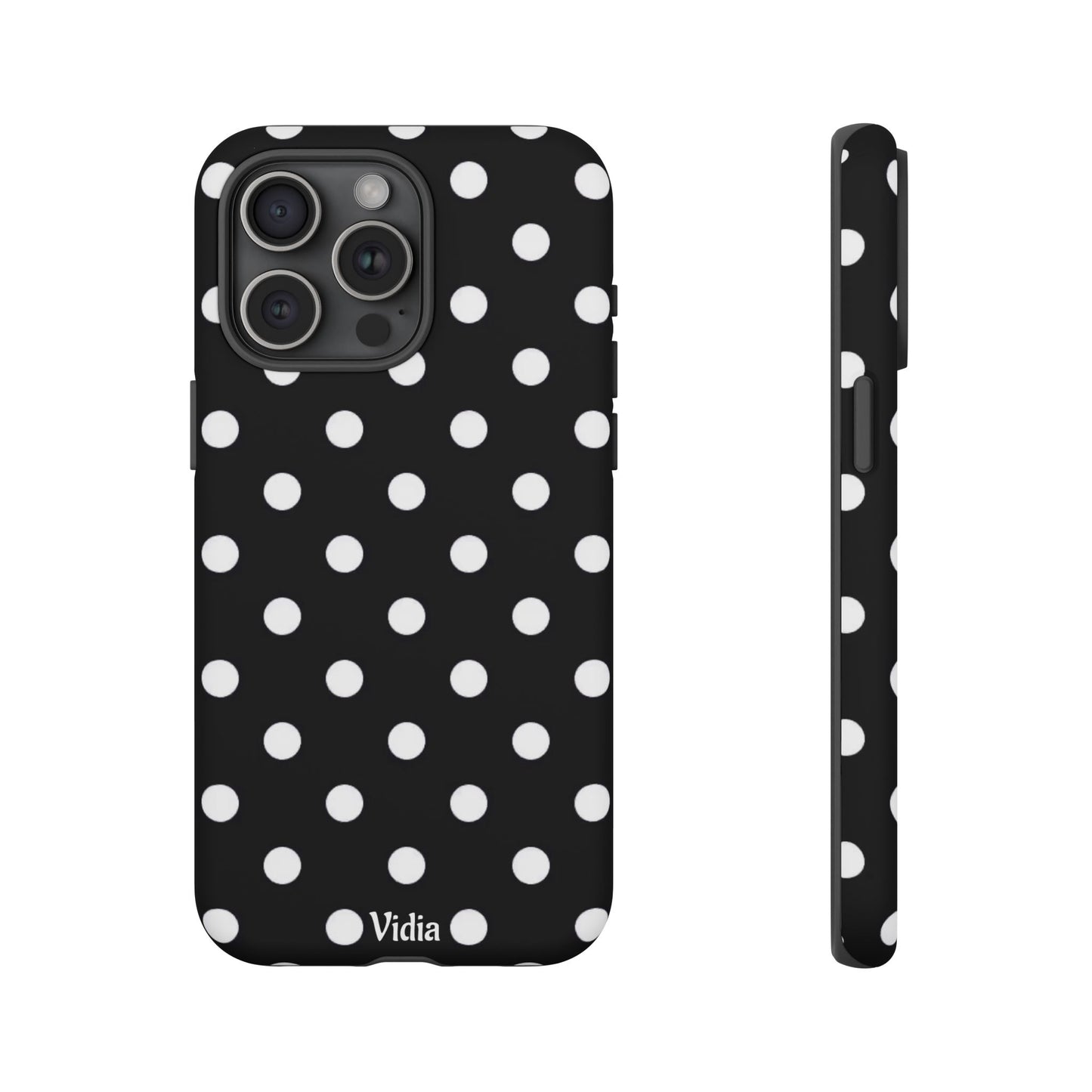 Black & White polka dot