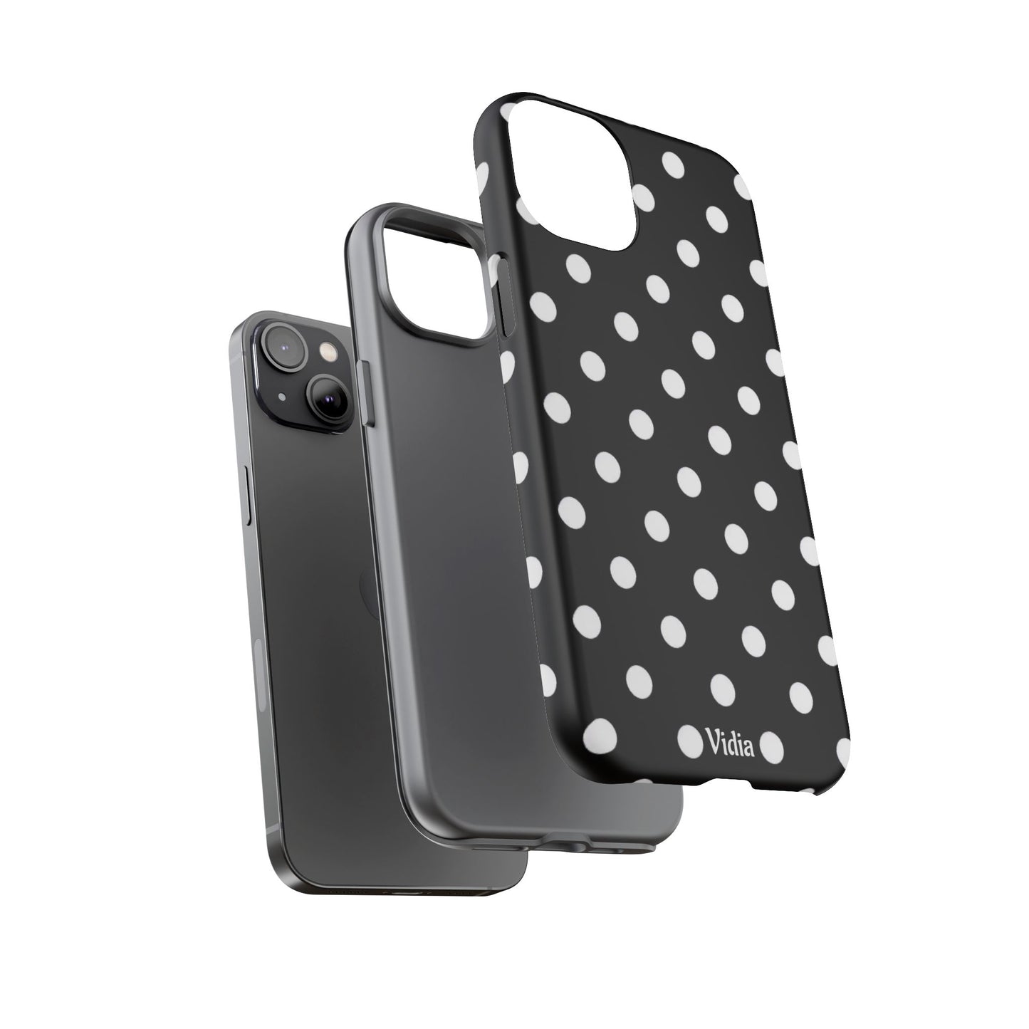 Black & White polka dot