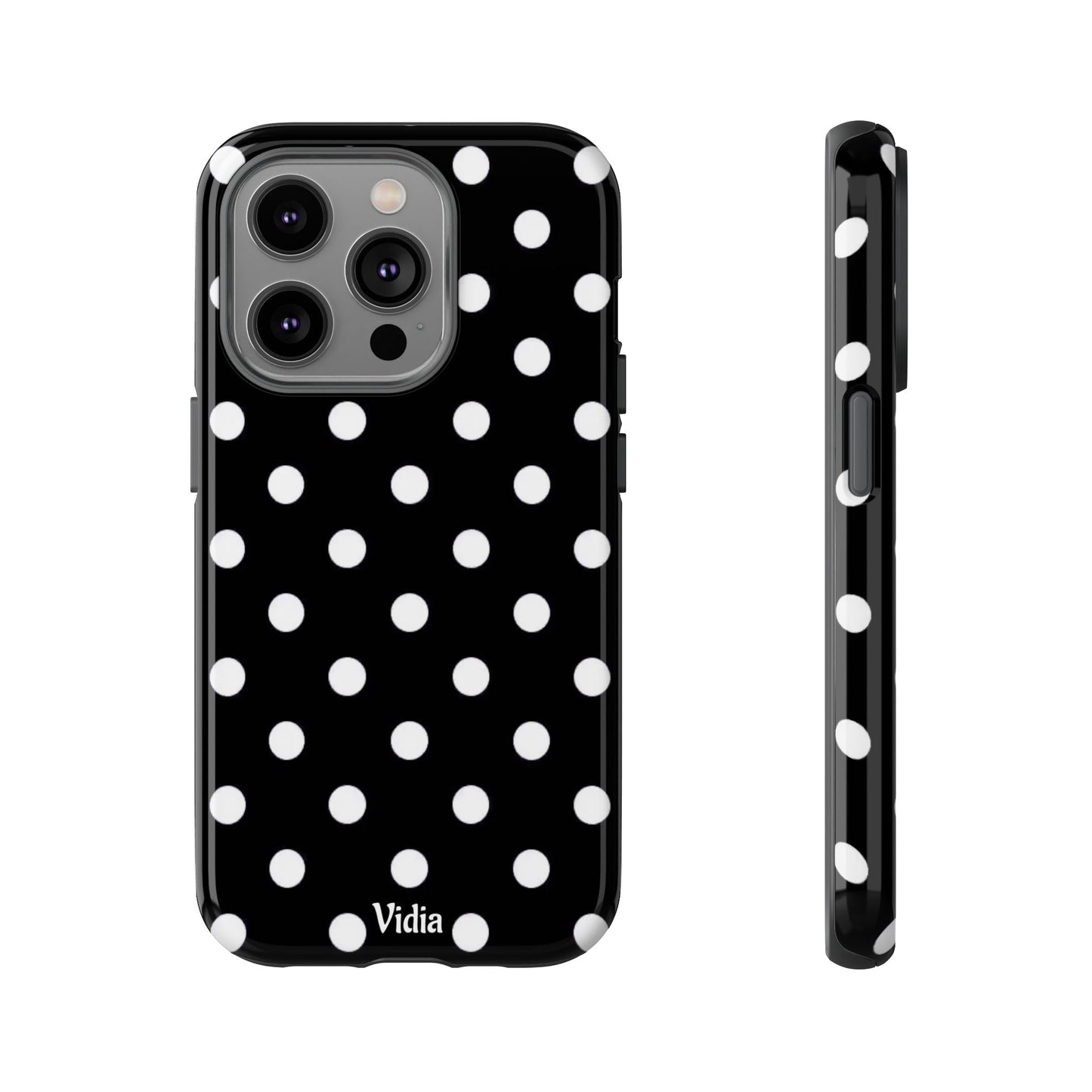 Black & White polka dot