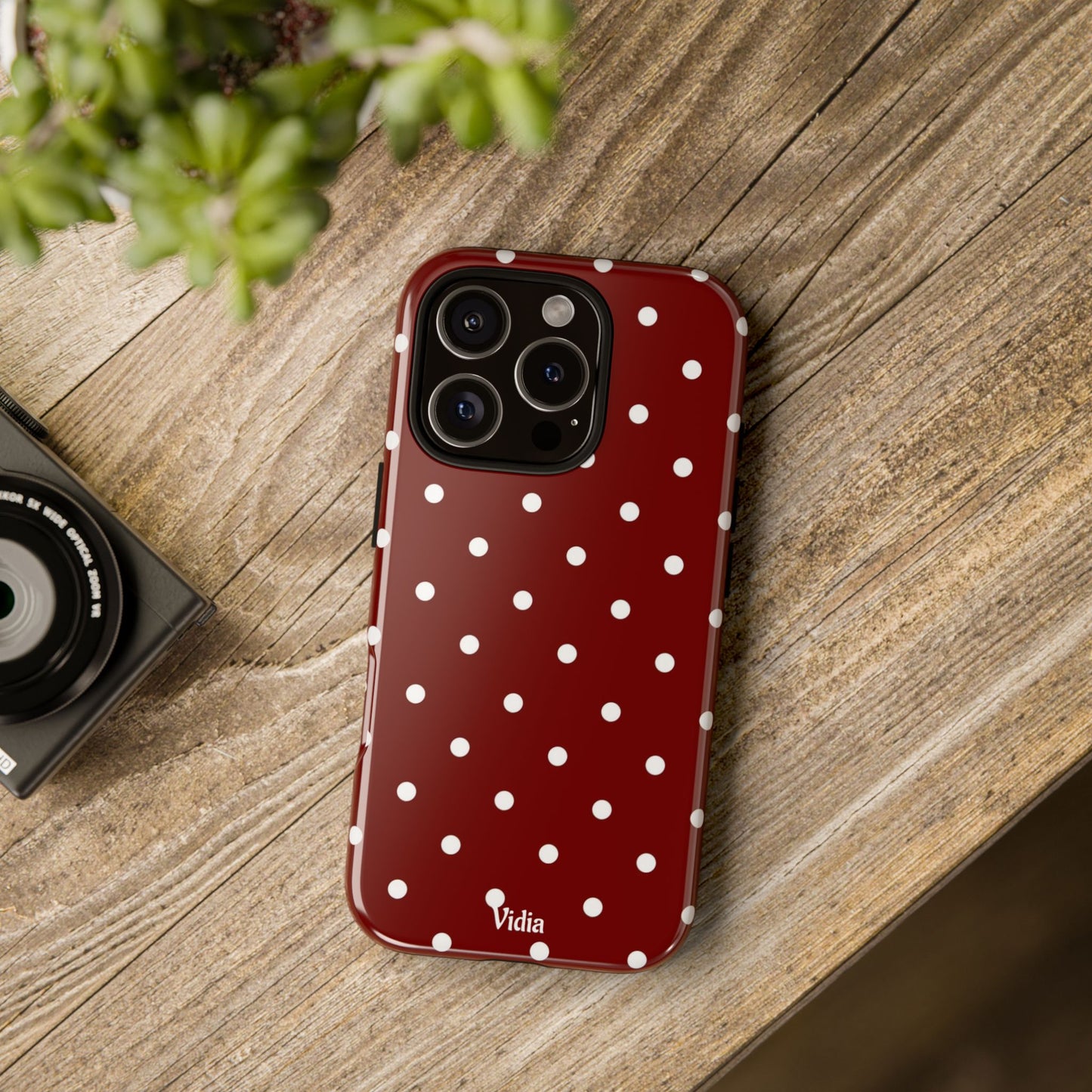 Cherry polka dot