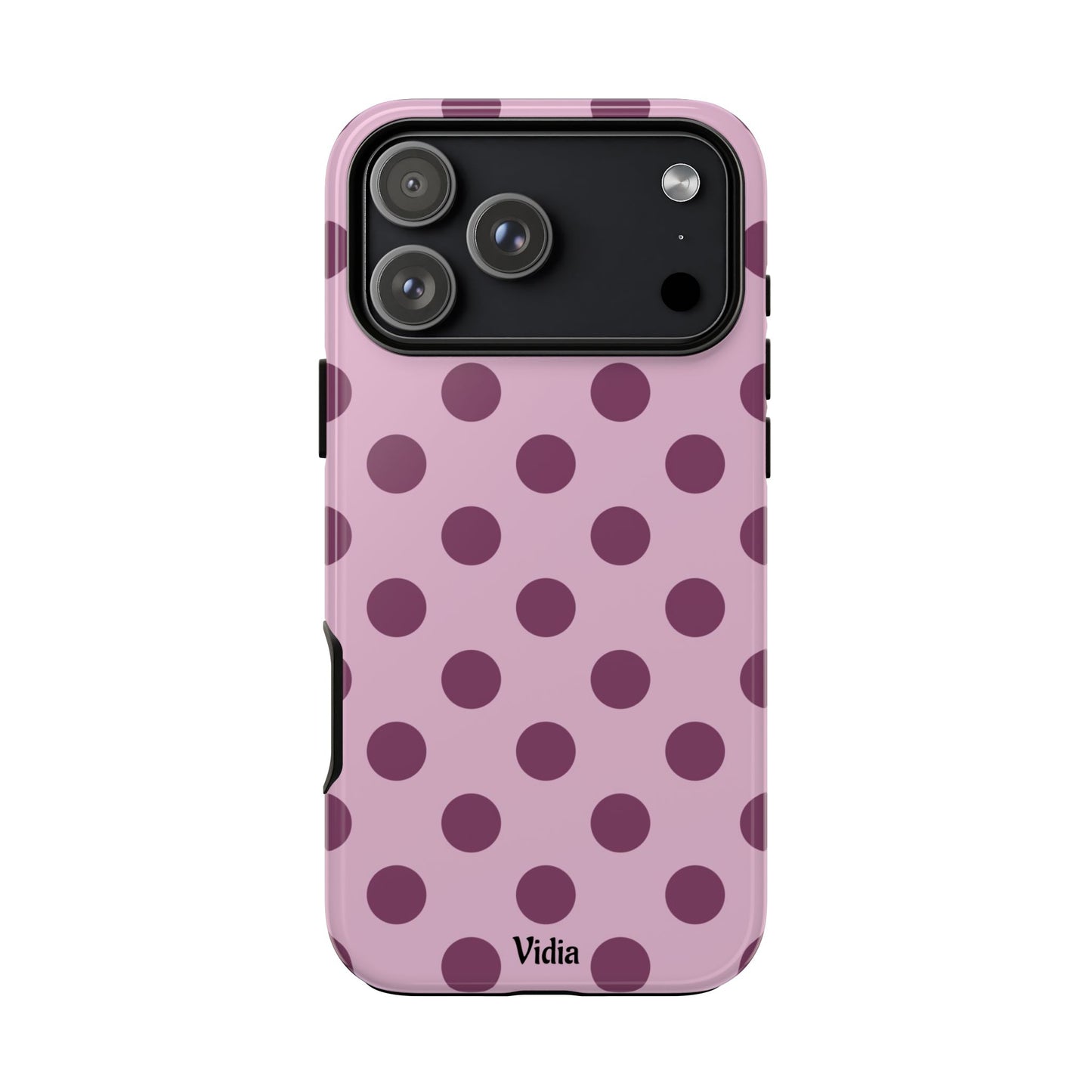 Berry polka dot