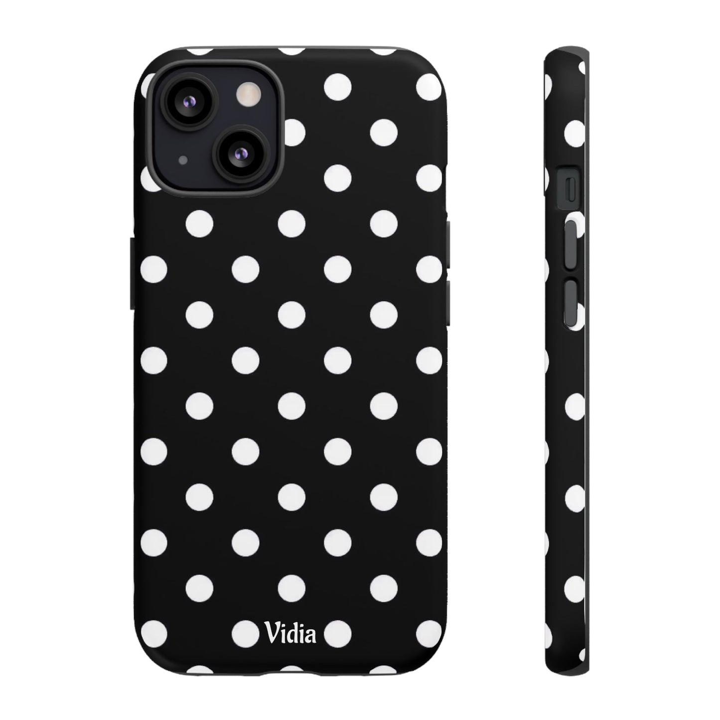 Black & White polka dot