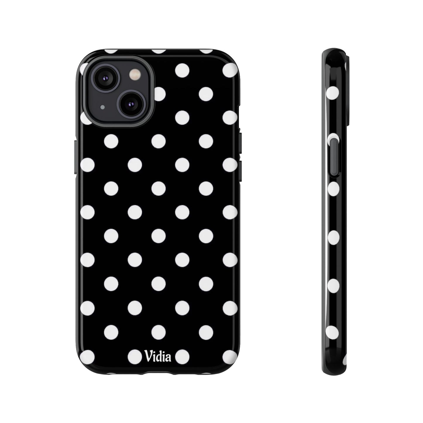 Black & White polka dot