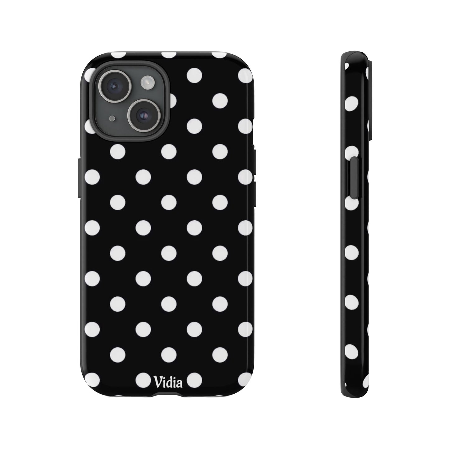 Black & White polka dot