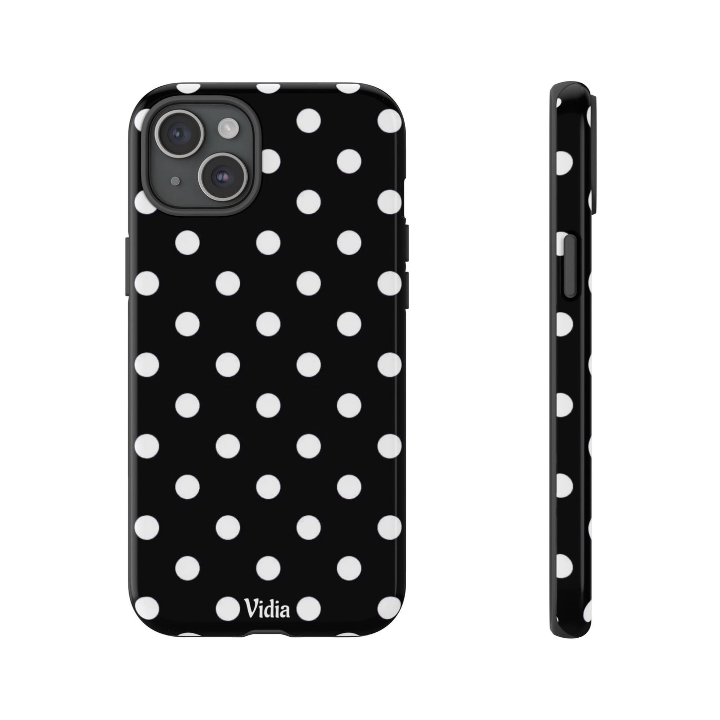 Black & White polka dot