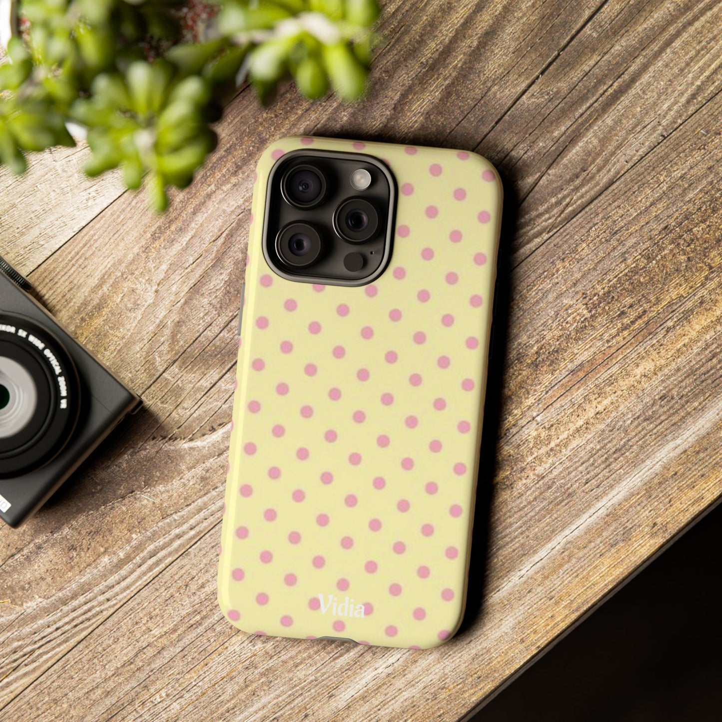 Lemon polka dot