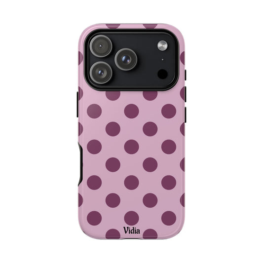 Berry polka dot