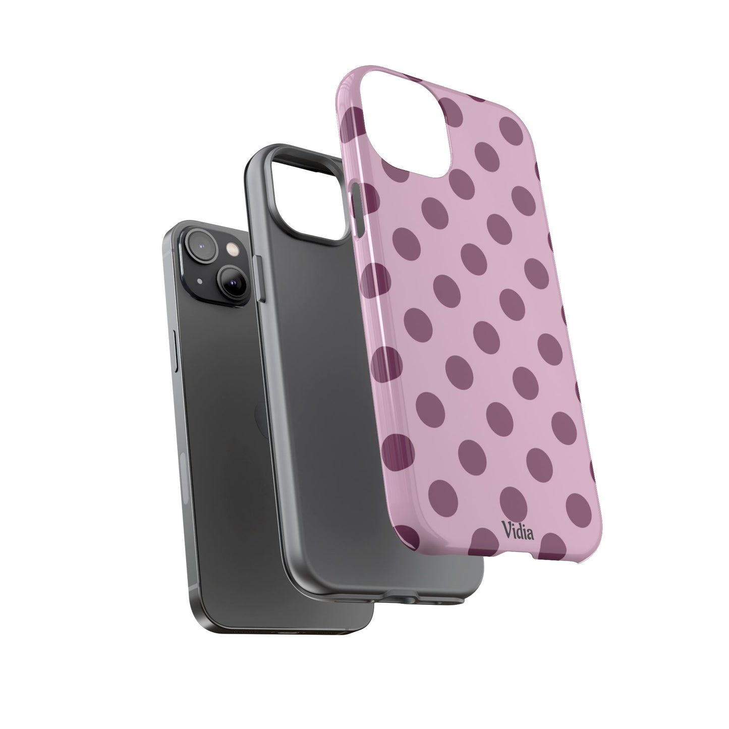 Berry polka dot