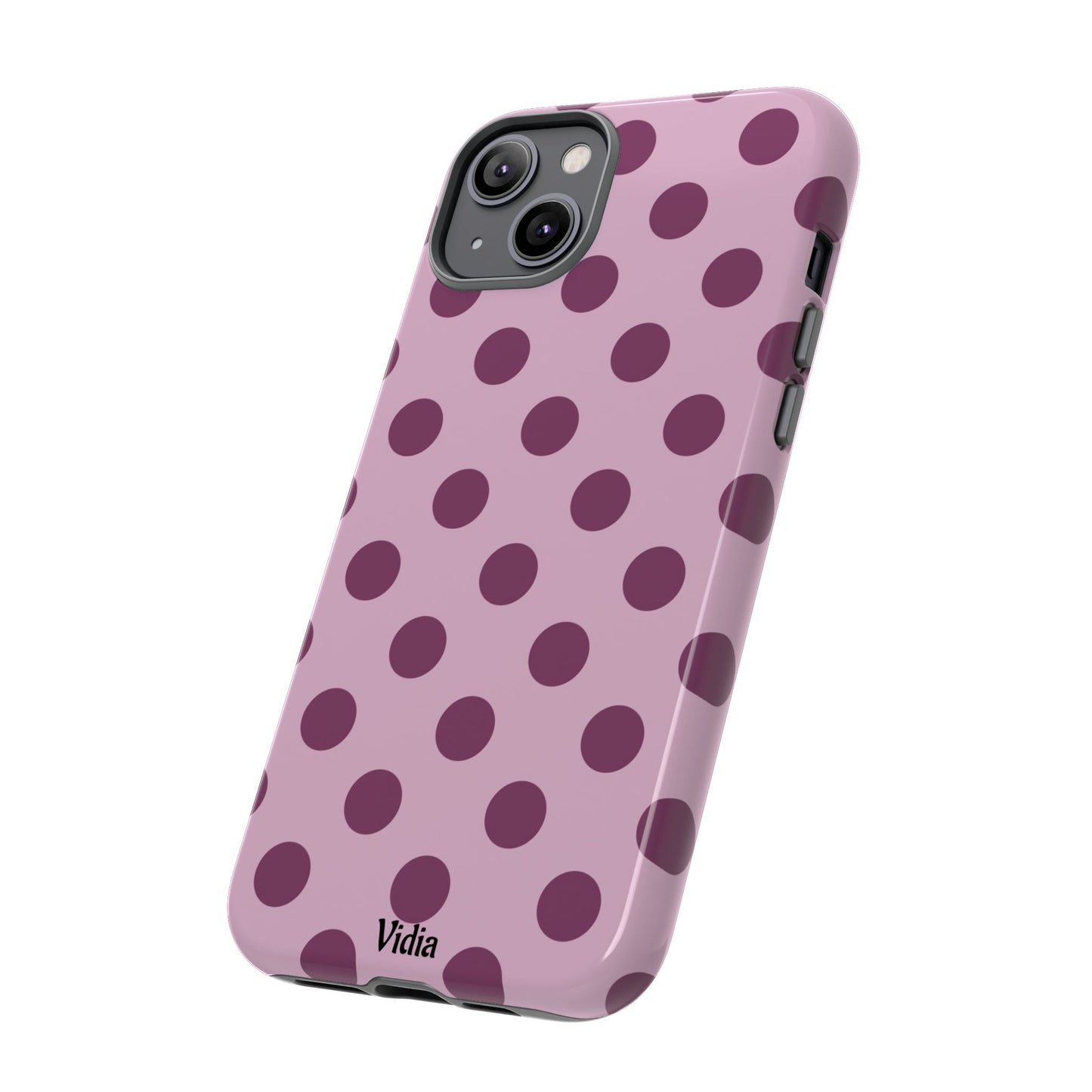 Berry polka dot