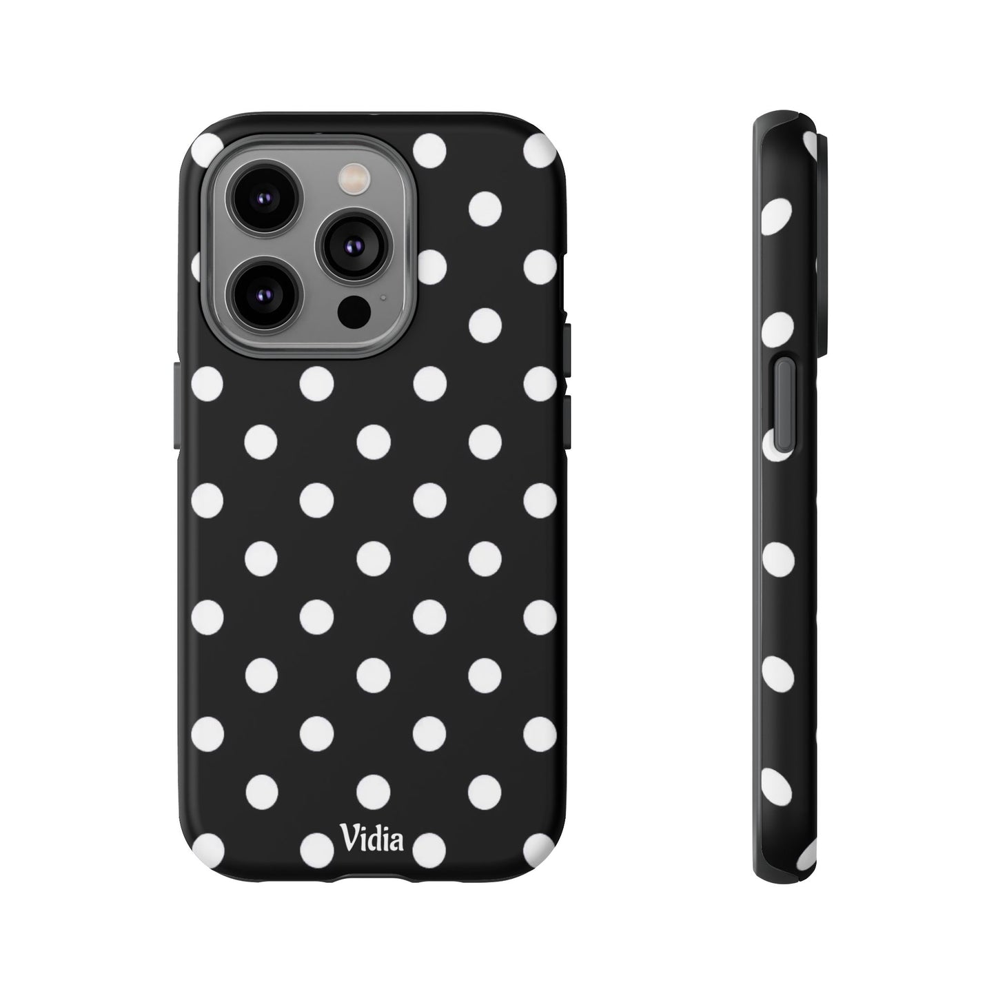 Black & White polka dot