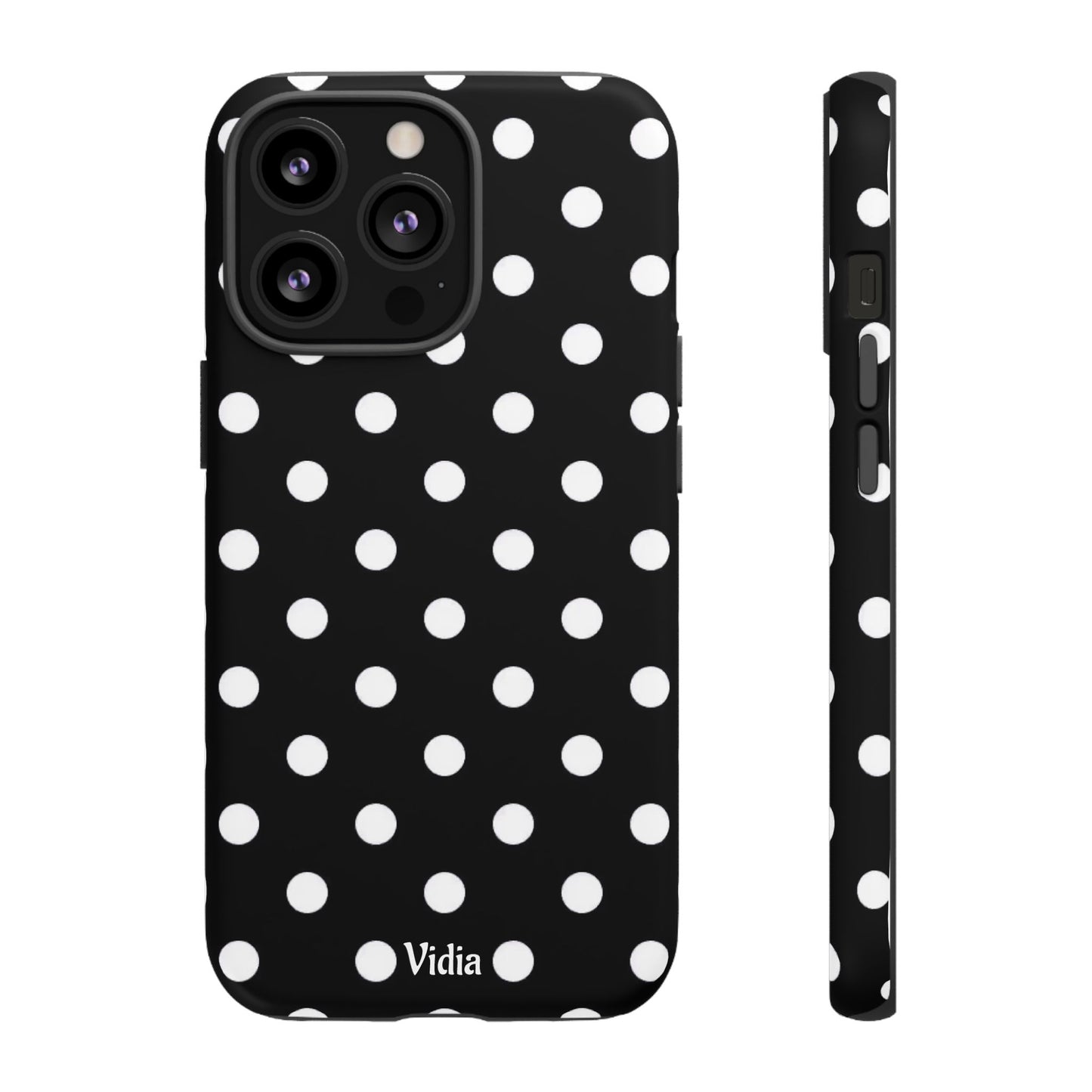 Black & White polka dot