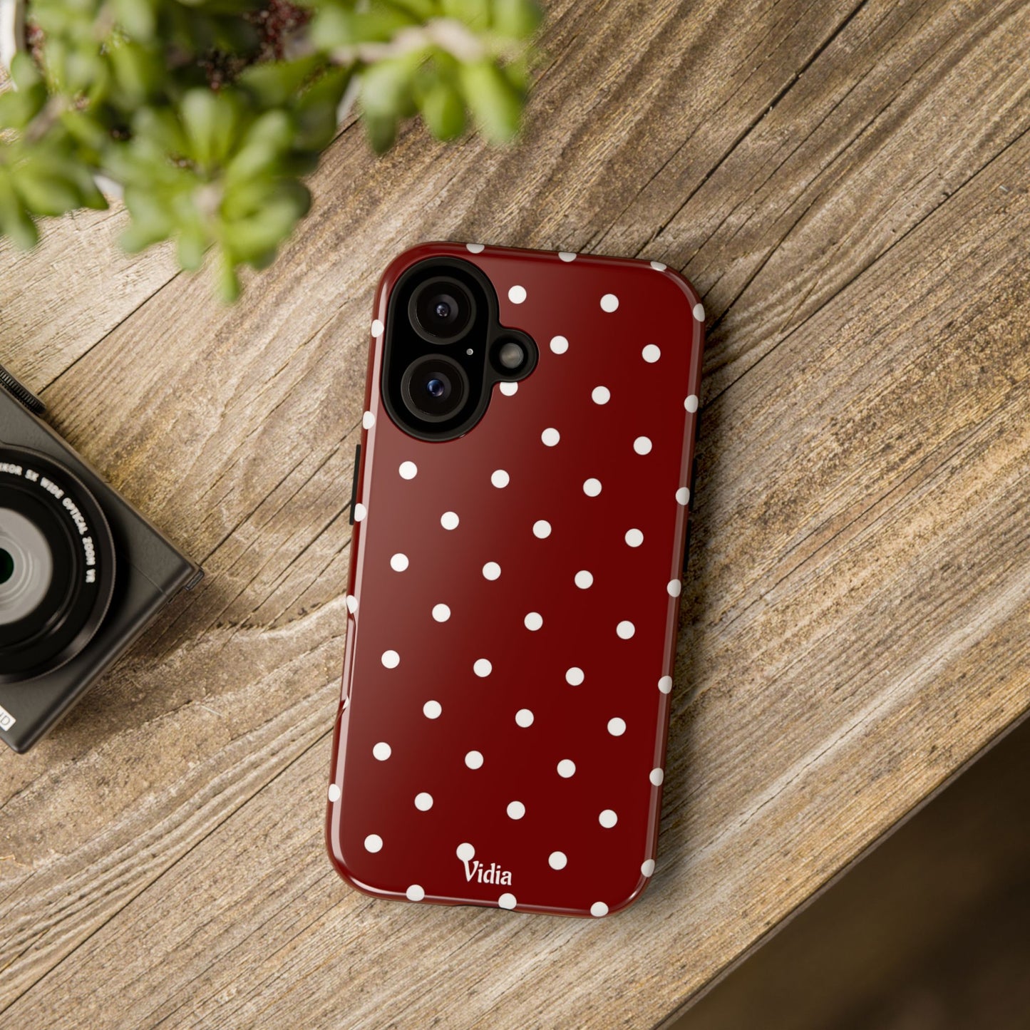 Cherry polka dot