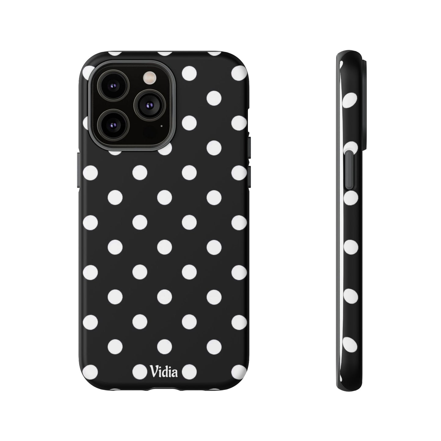 Black & White polka dot