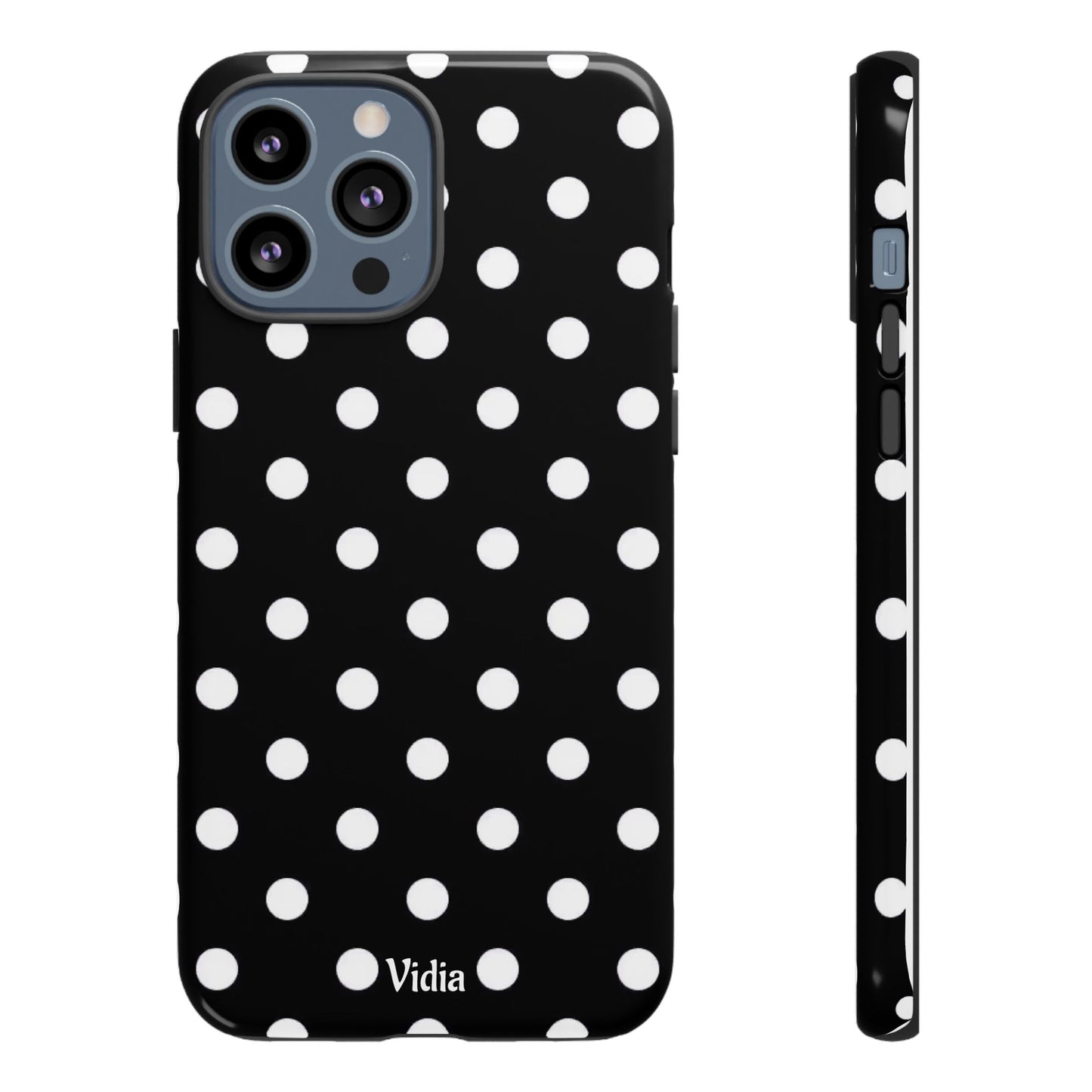 Black & White polka dot
