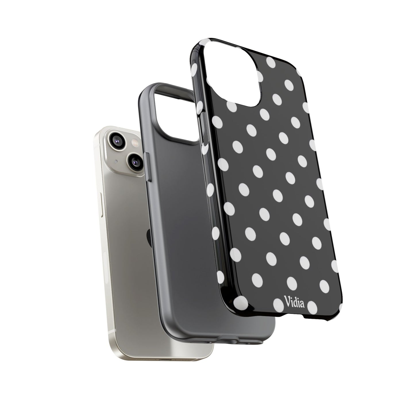Black & White polka dot