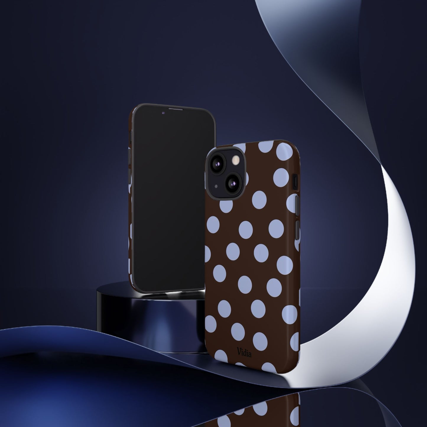 Chocolate polka dot