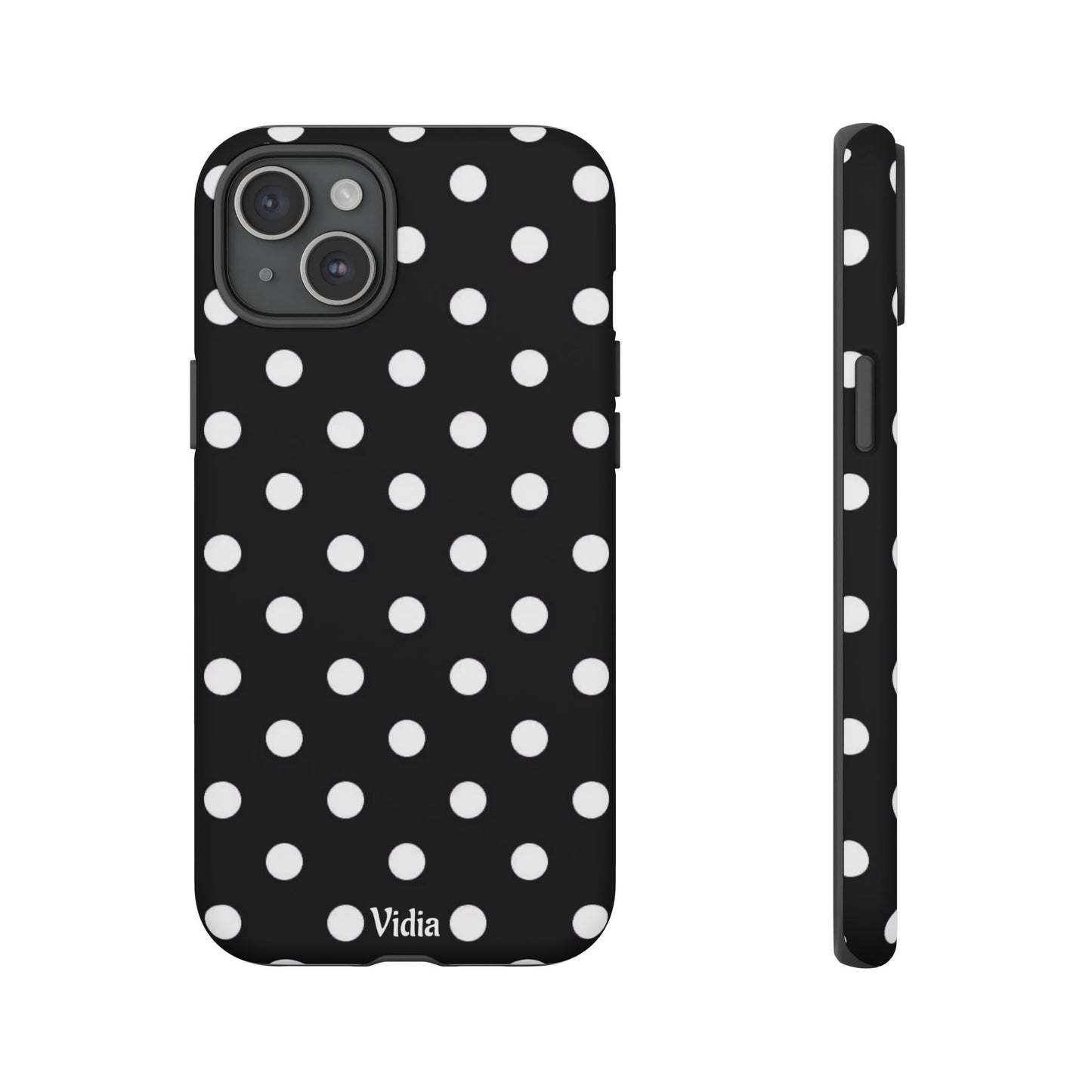 Black & White polka dot
