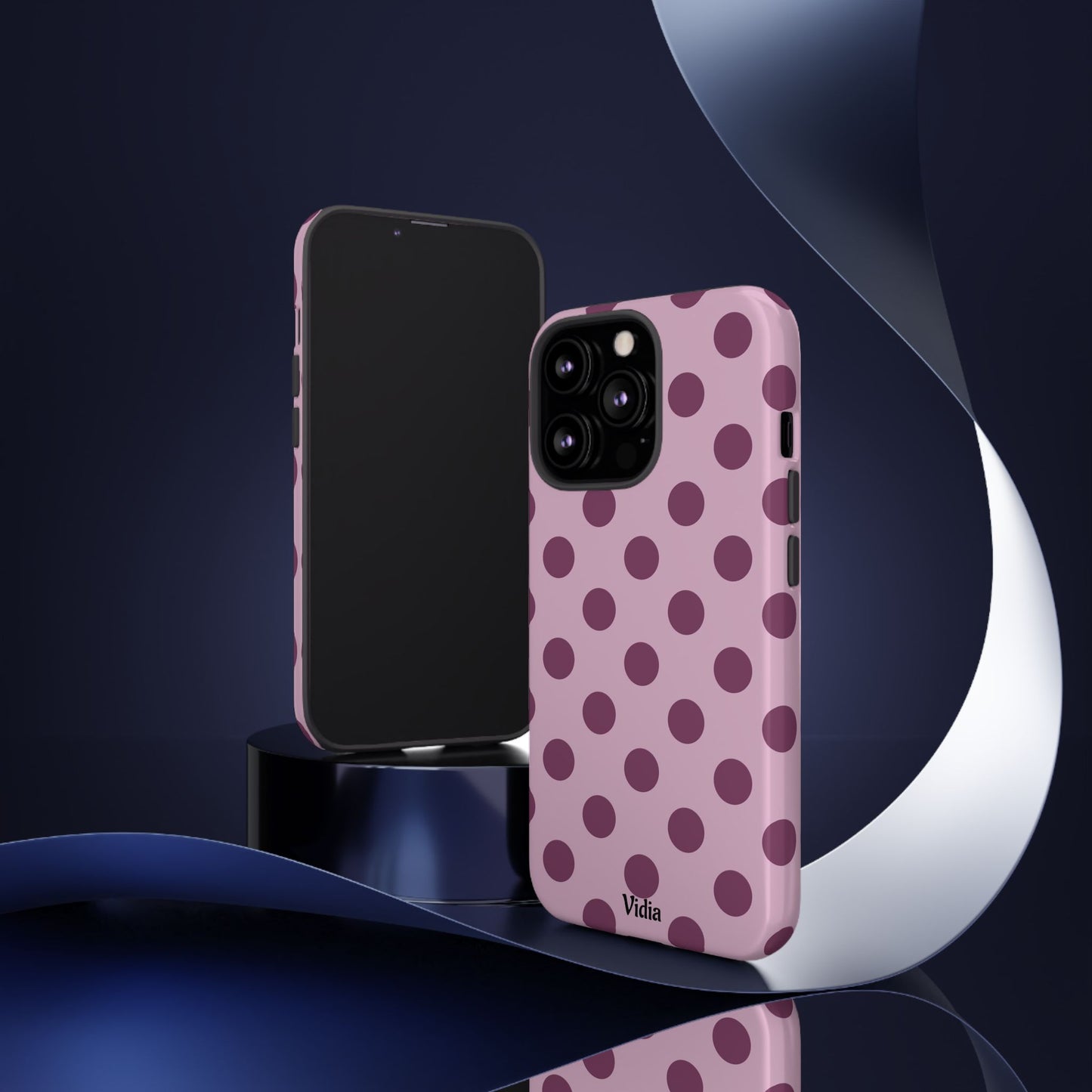 Berry polka dot