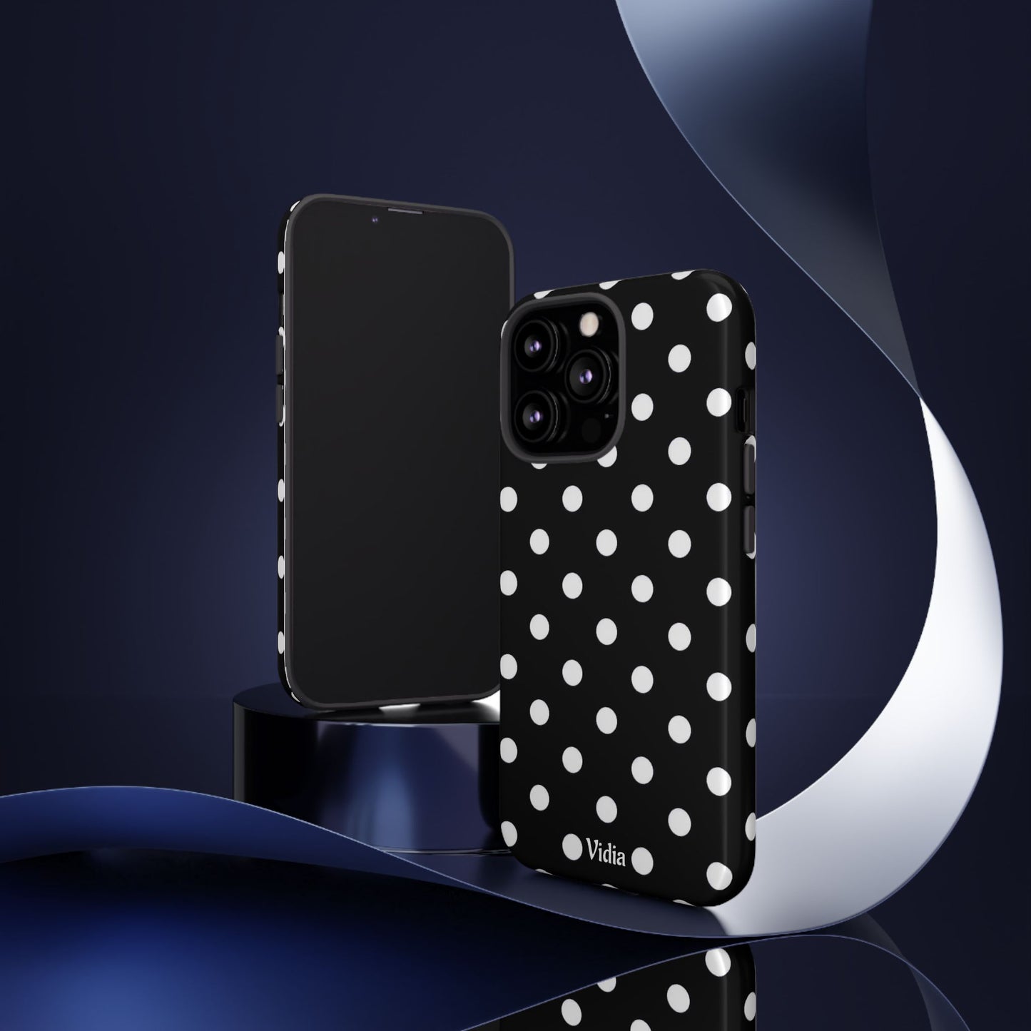 Black & White polka dot