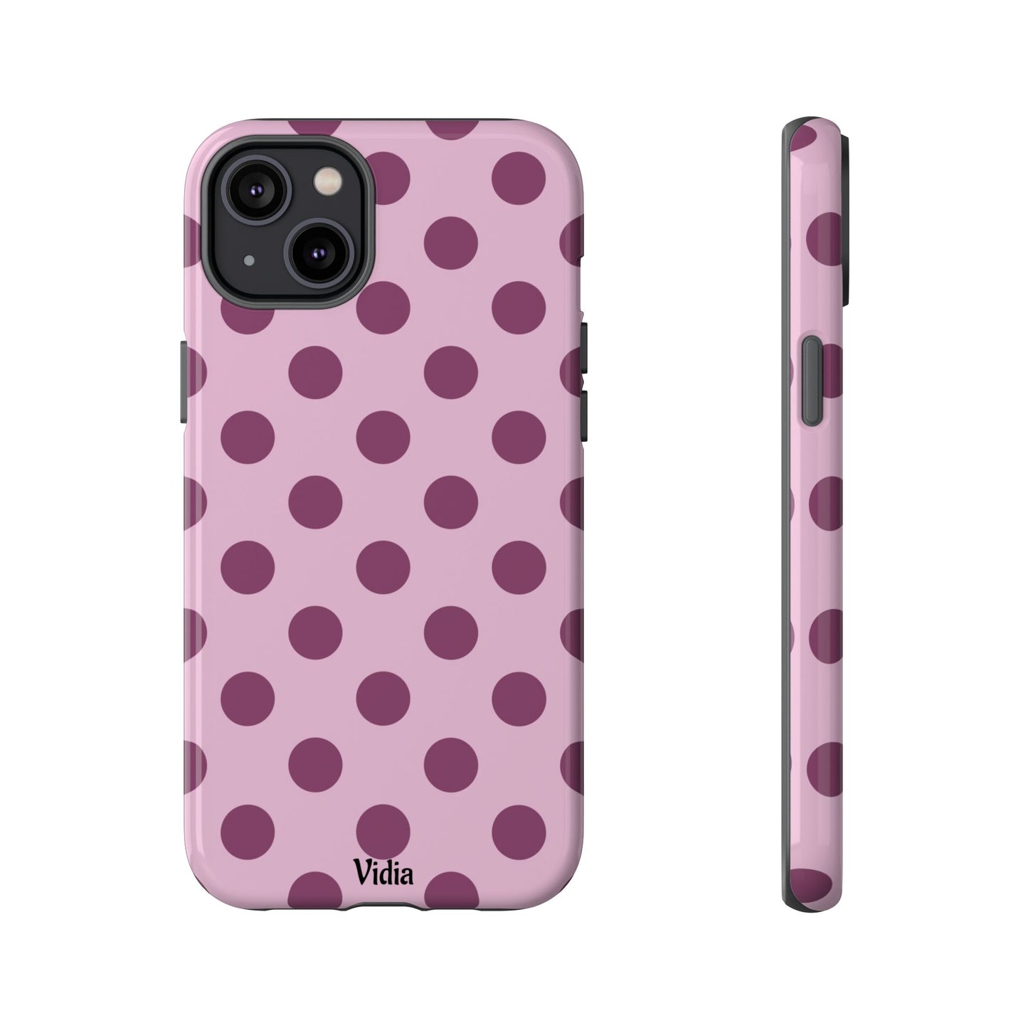 Berry polka dot